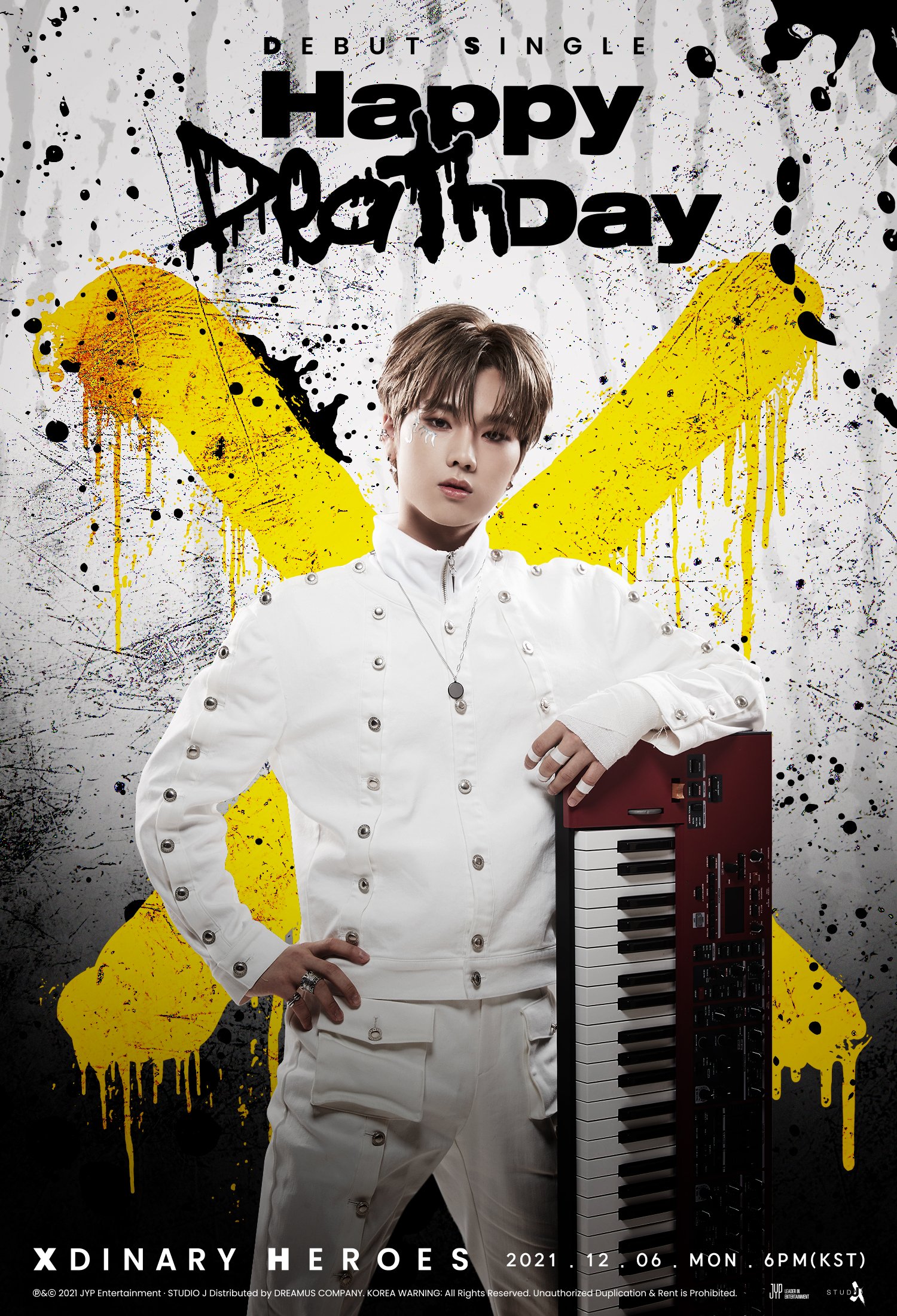 Xdinary Heroes Single 'Happy Death Day' (D DAY Teaser Image Ver.)