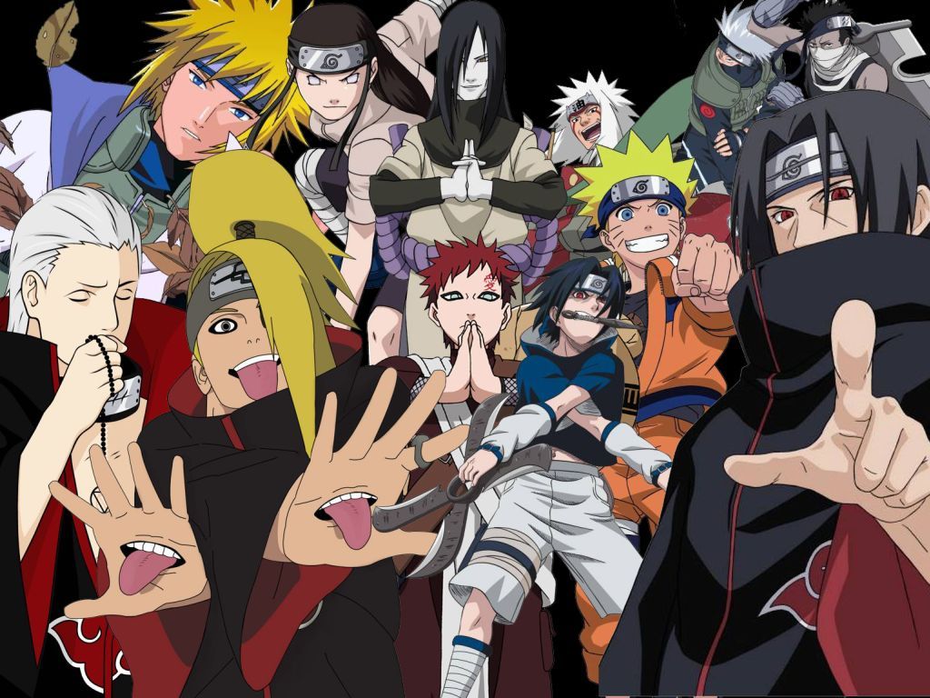 Naruto Shippuden Characters Wallpaper