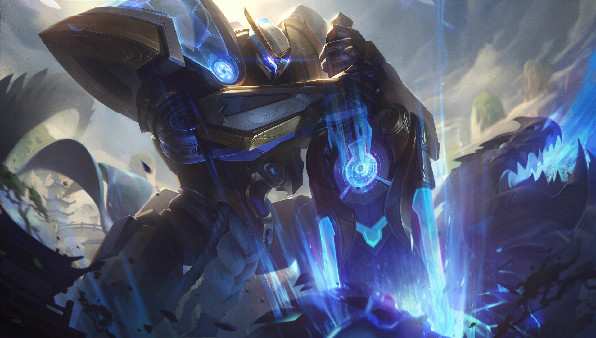 Mecha Kingdoms Garen HD Wallpaper