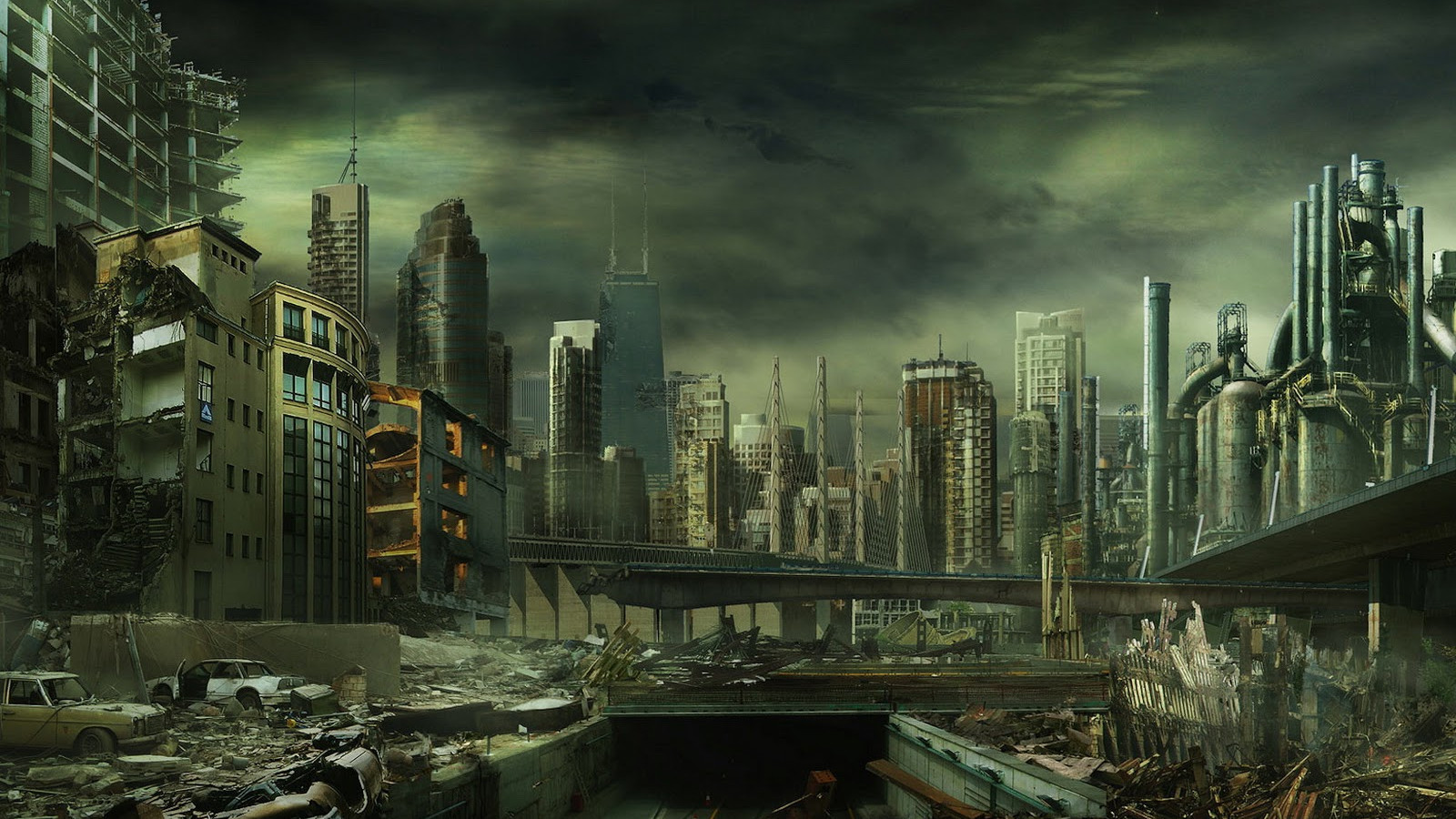 Dark City HD Wallpaper 17945