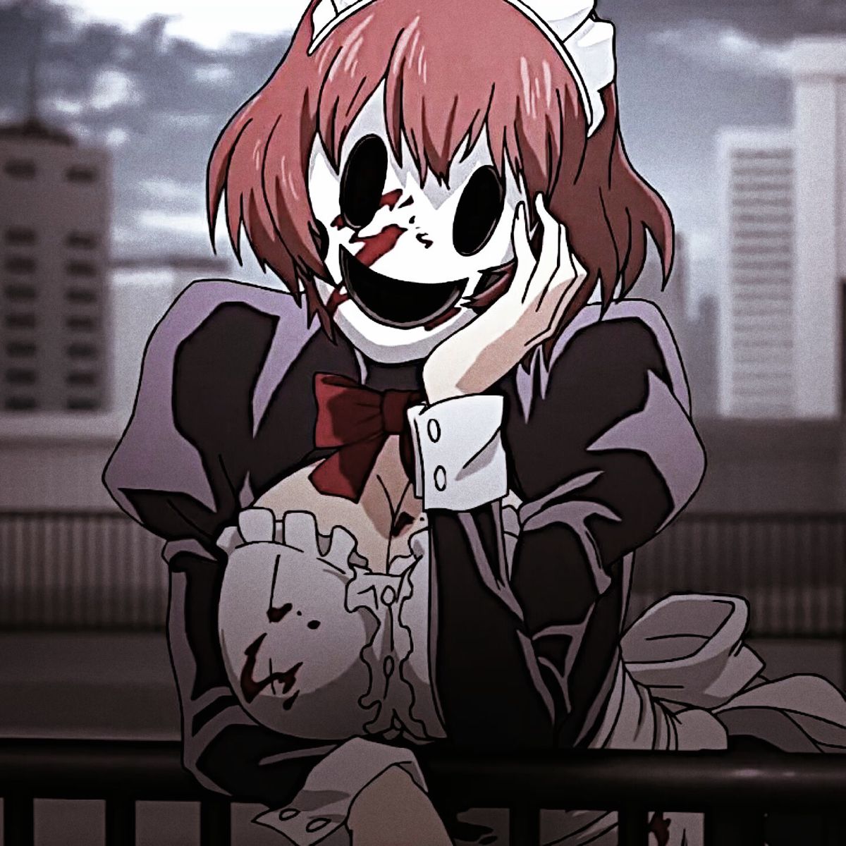 maid mask icon. Anime shows, Anime, Aesthetic anime
