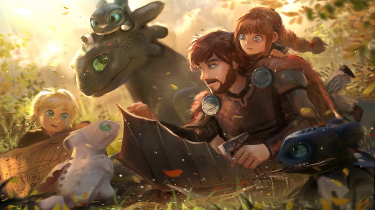 How to train your dragon 3 animated *Family*
