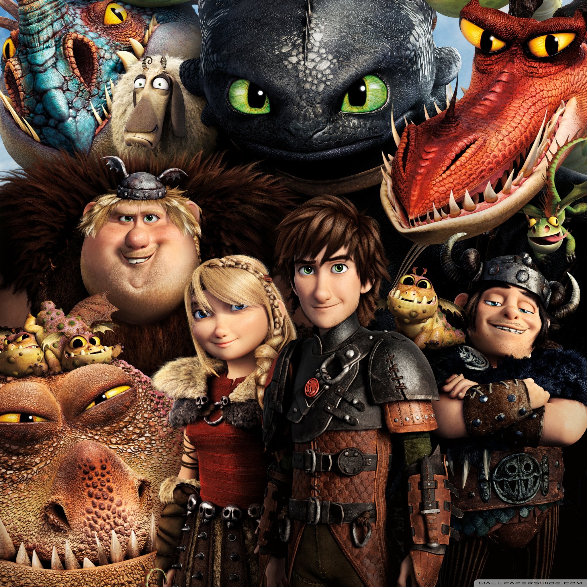 How to Train Your Dragon 2 Dragons Ultra HD Desktop Backgrounds Wallpaper.....