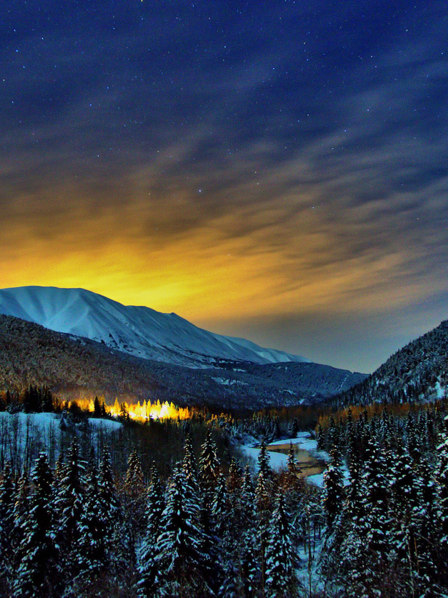 Alaska Winter Retina iPad