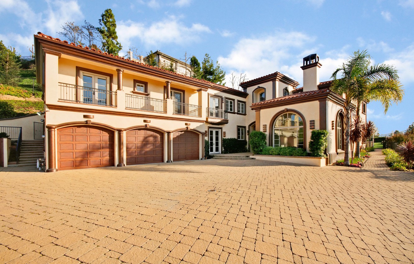 Photo Wallpaper House, Style, Architecture, Mansion