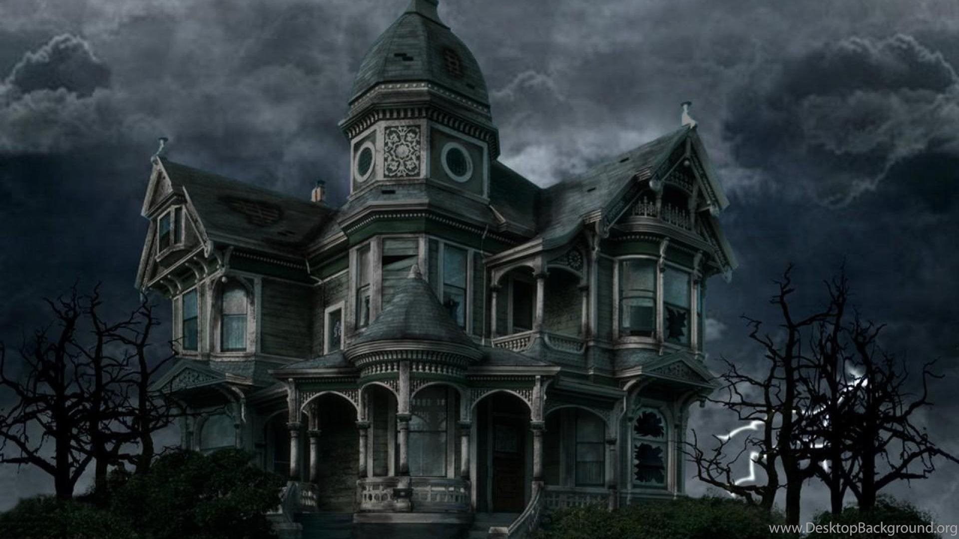 Haunted House Wallpaper Desktop Background