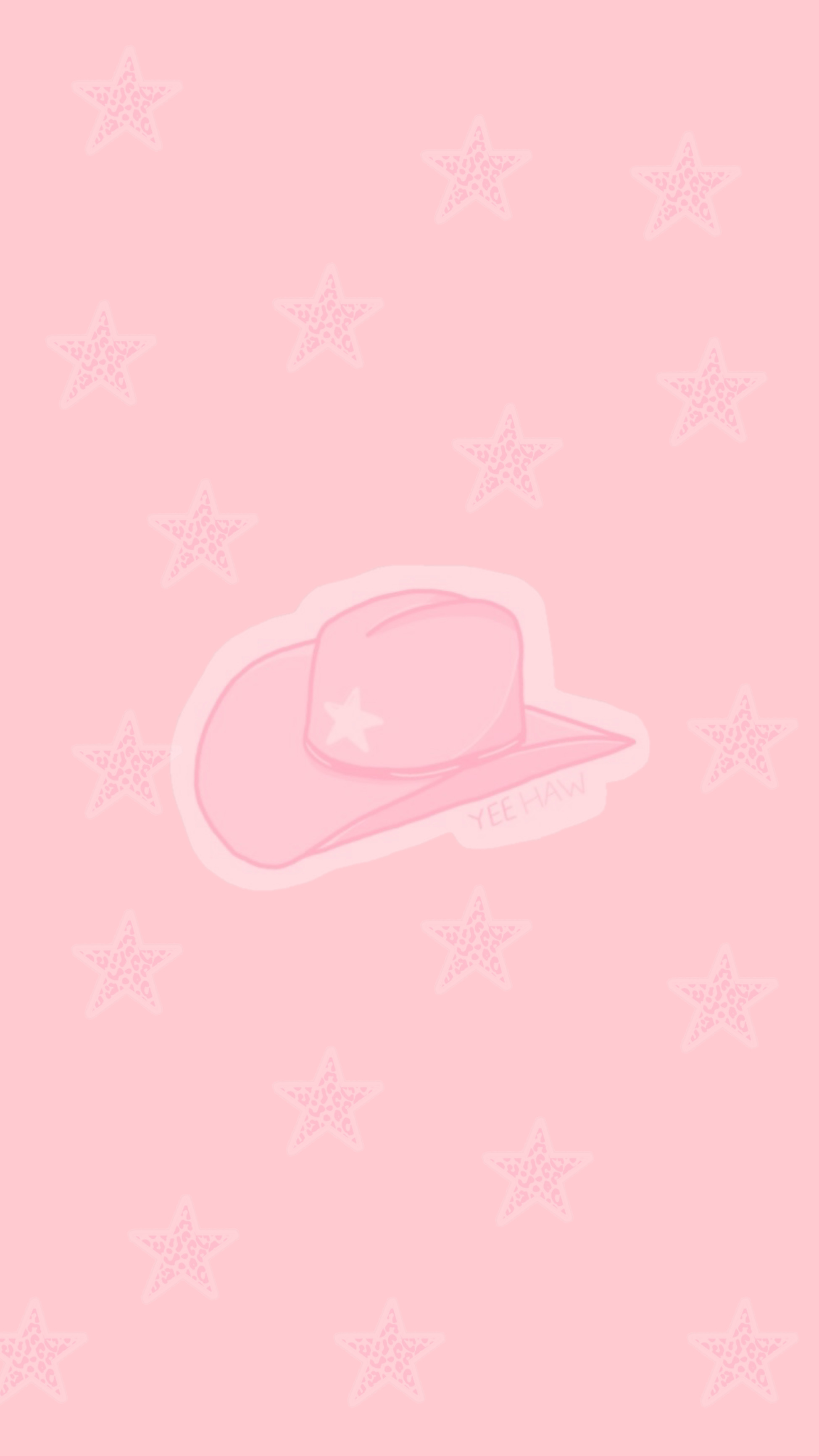 aesthetic preppy pink cowgirl image