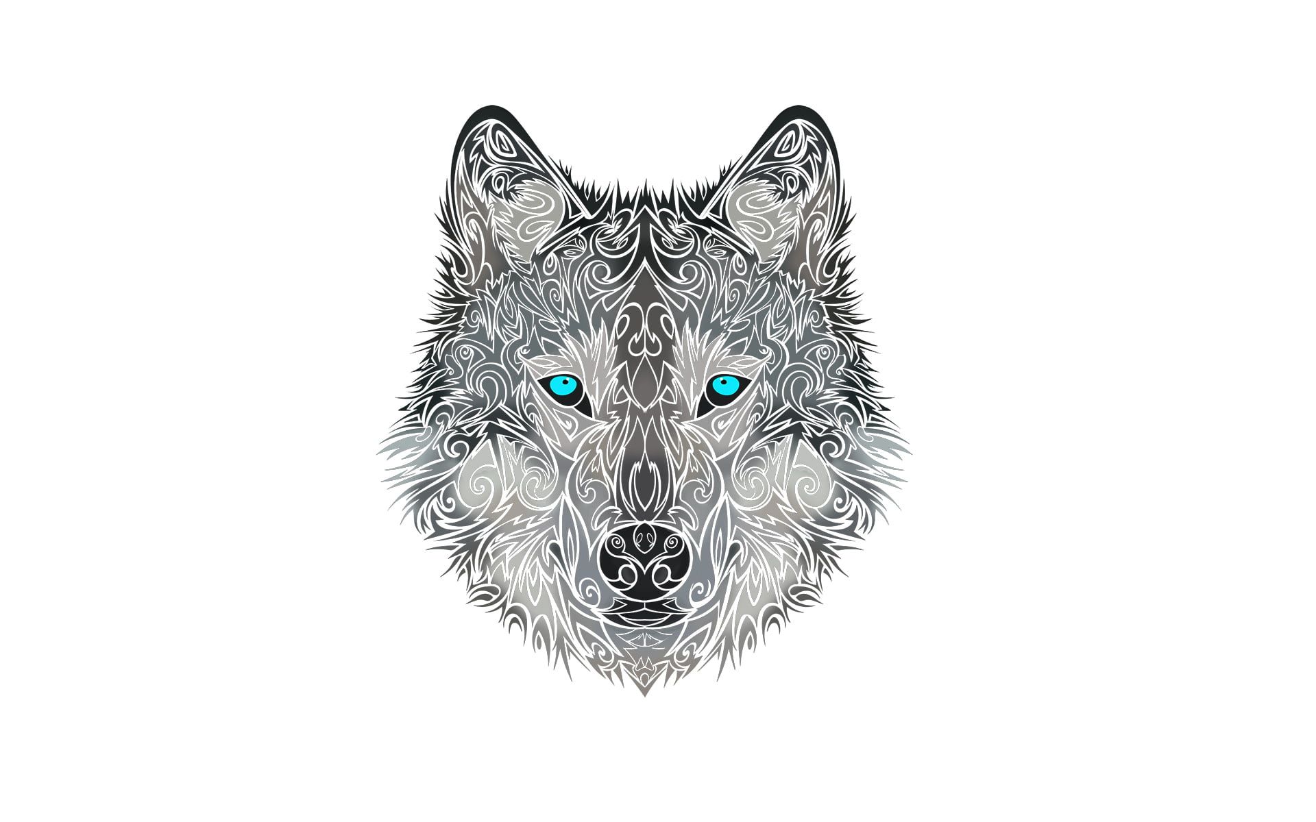 Wolf. Wolf illustration, Grey wolf, Wolf head
