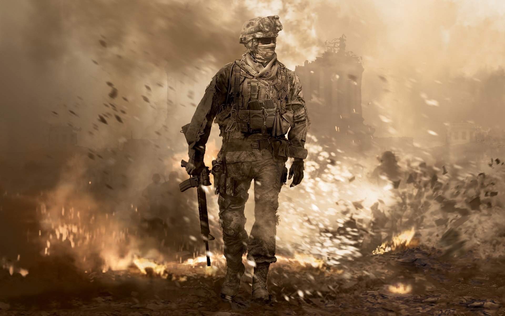 Call of Duty: Modern Warfare 2 HD Wallpaper and Background