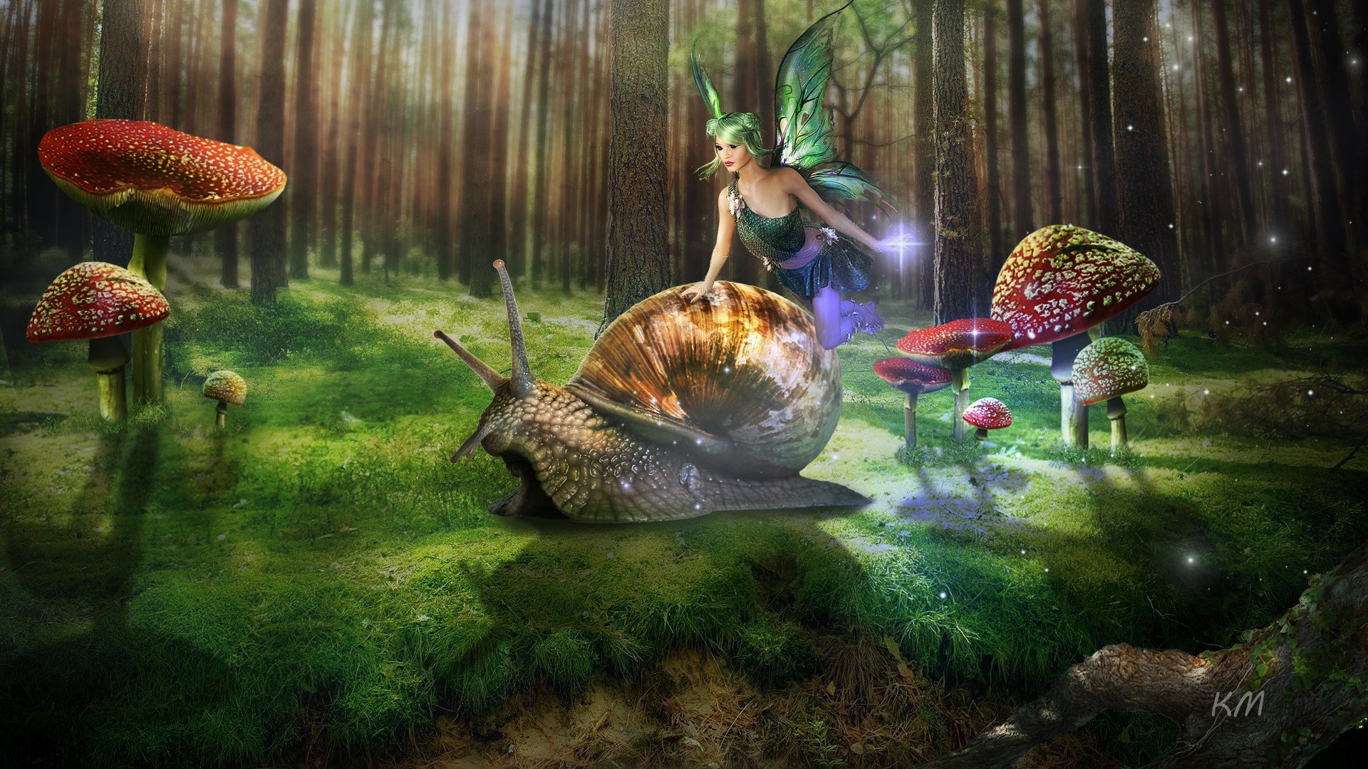 Fantasy Fairy HD Wallpaper
