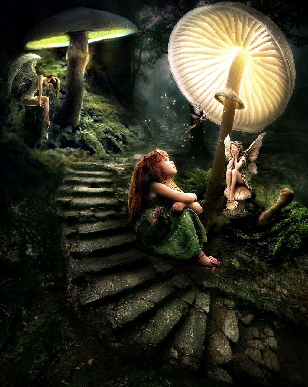 Fantasy Fairy Mushroom