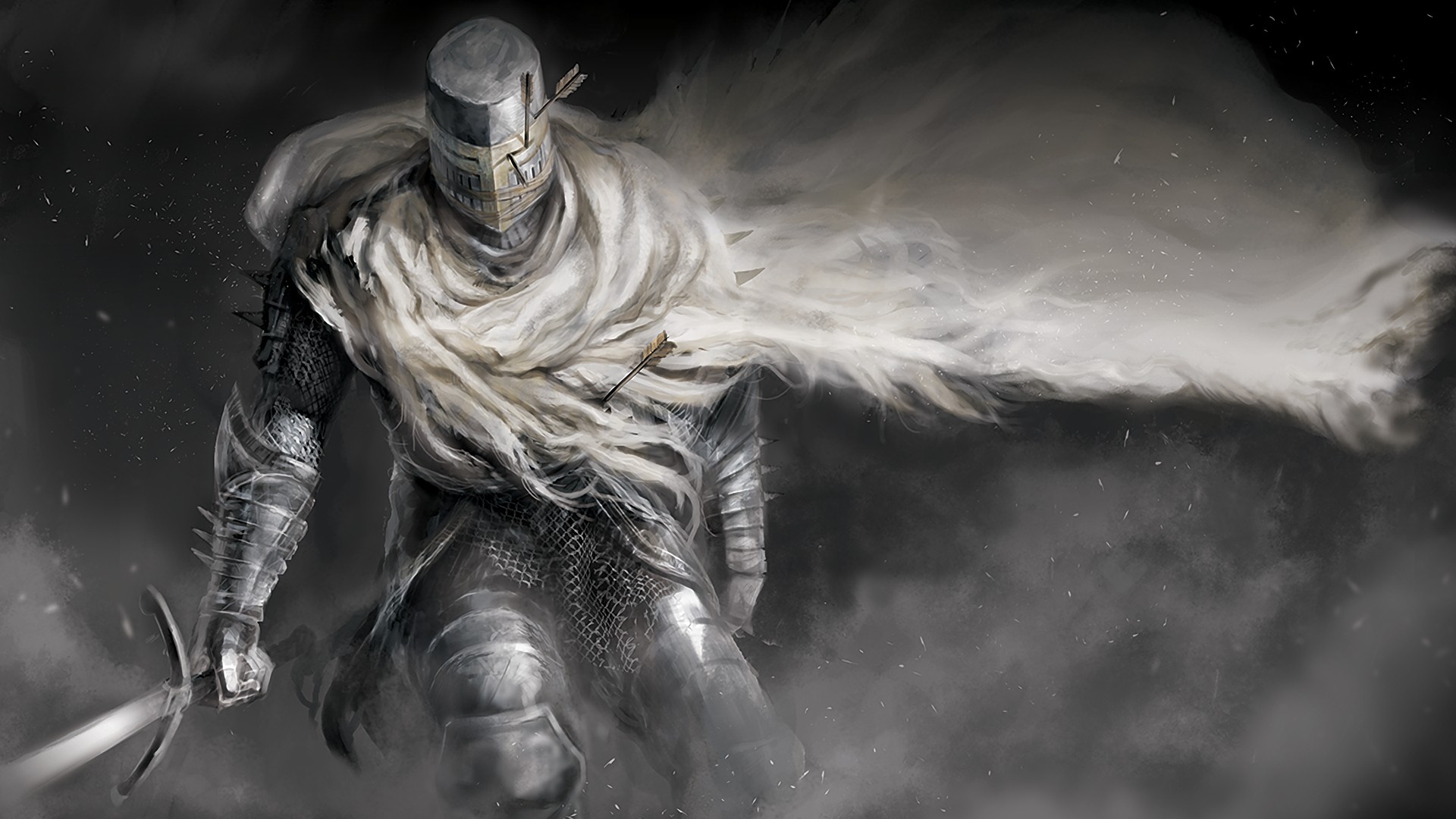 white knight artwork