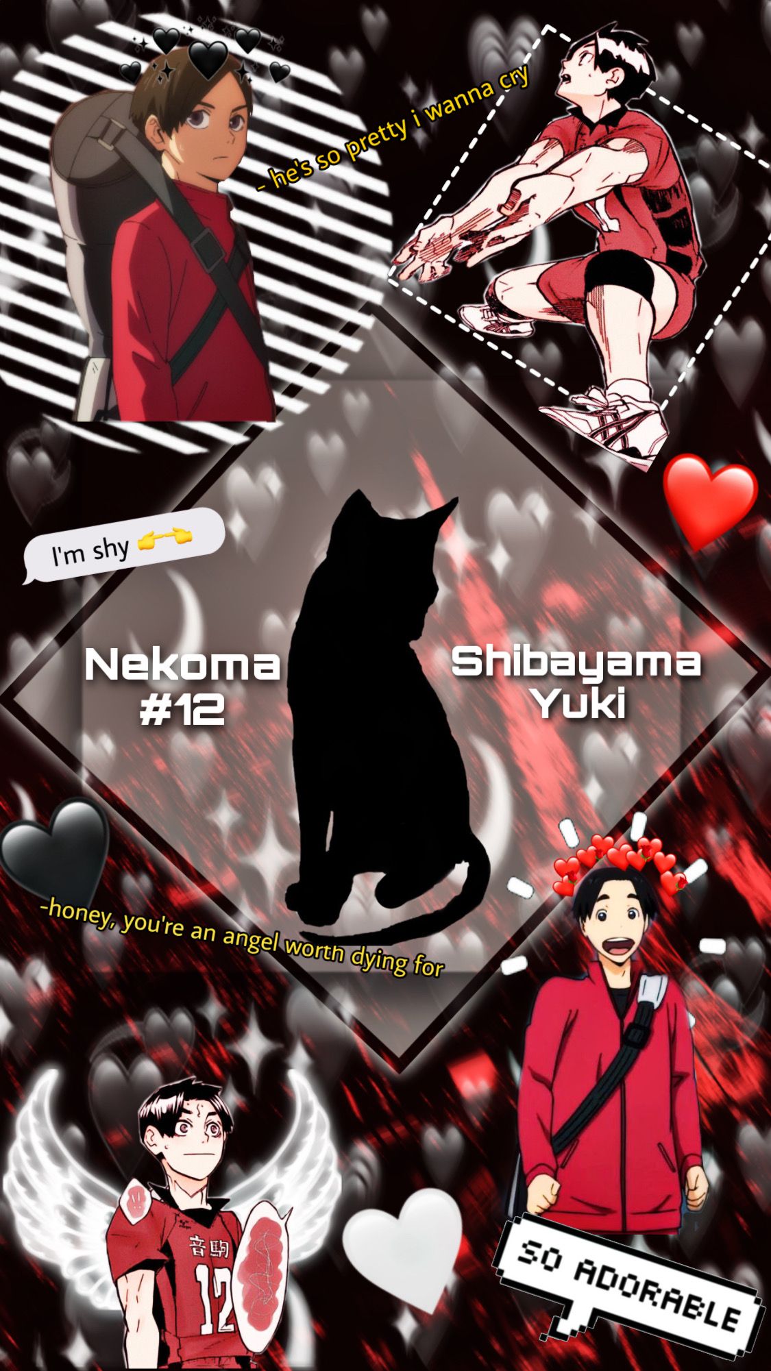 Haikyuu Wallpaper. Haikyuu characters, Yūki shibayama, Haikyuu wallpaper