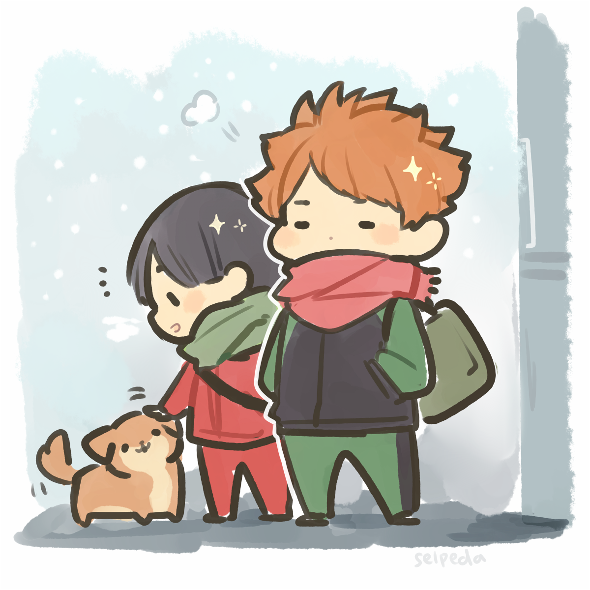 Haikyuu!! Kuguri x Yuuki Shibayama. Haikyuu anime, Haikyuu characters, Haikyuu fanart