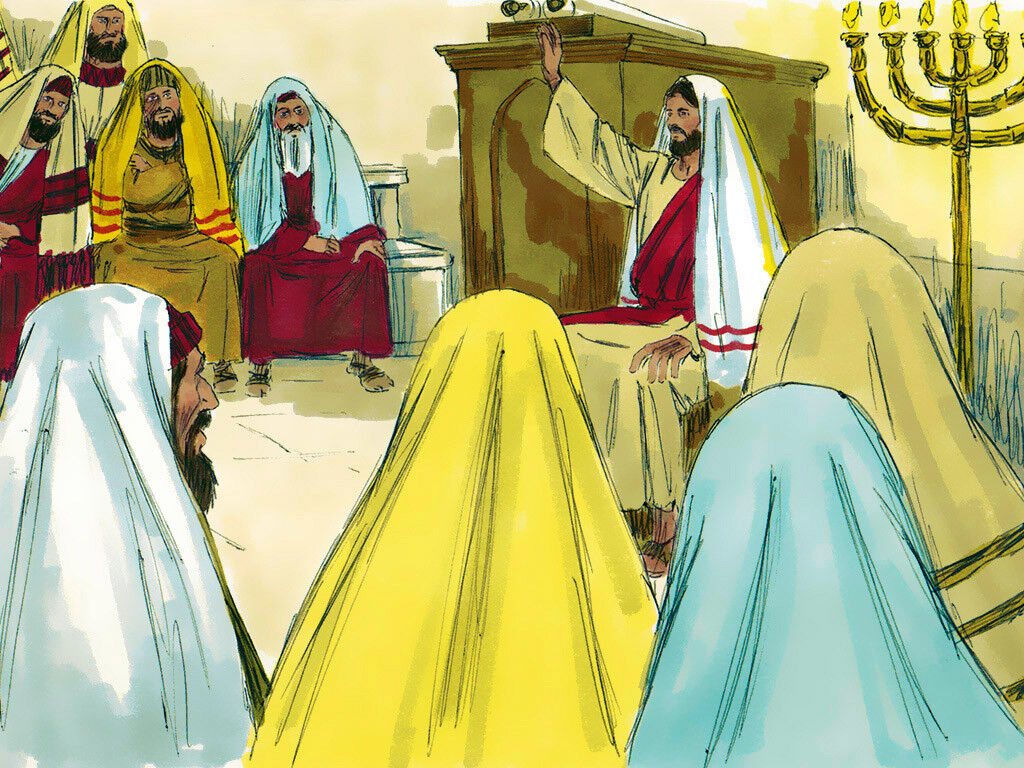 FreeBibleimage - Jesus Is Rejected In Nazareth - Jesus Is Rejected In Nazareth After Claiming To Be The Messiah (Luke 4:14 30)