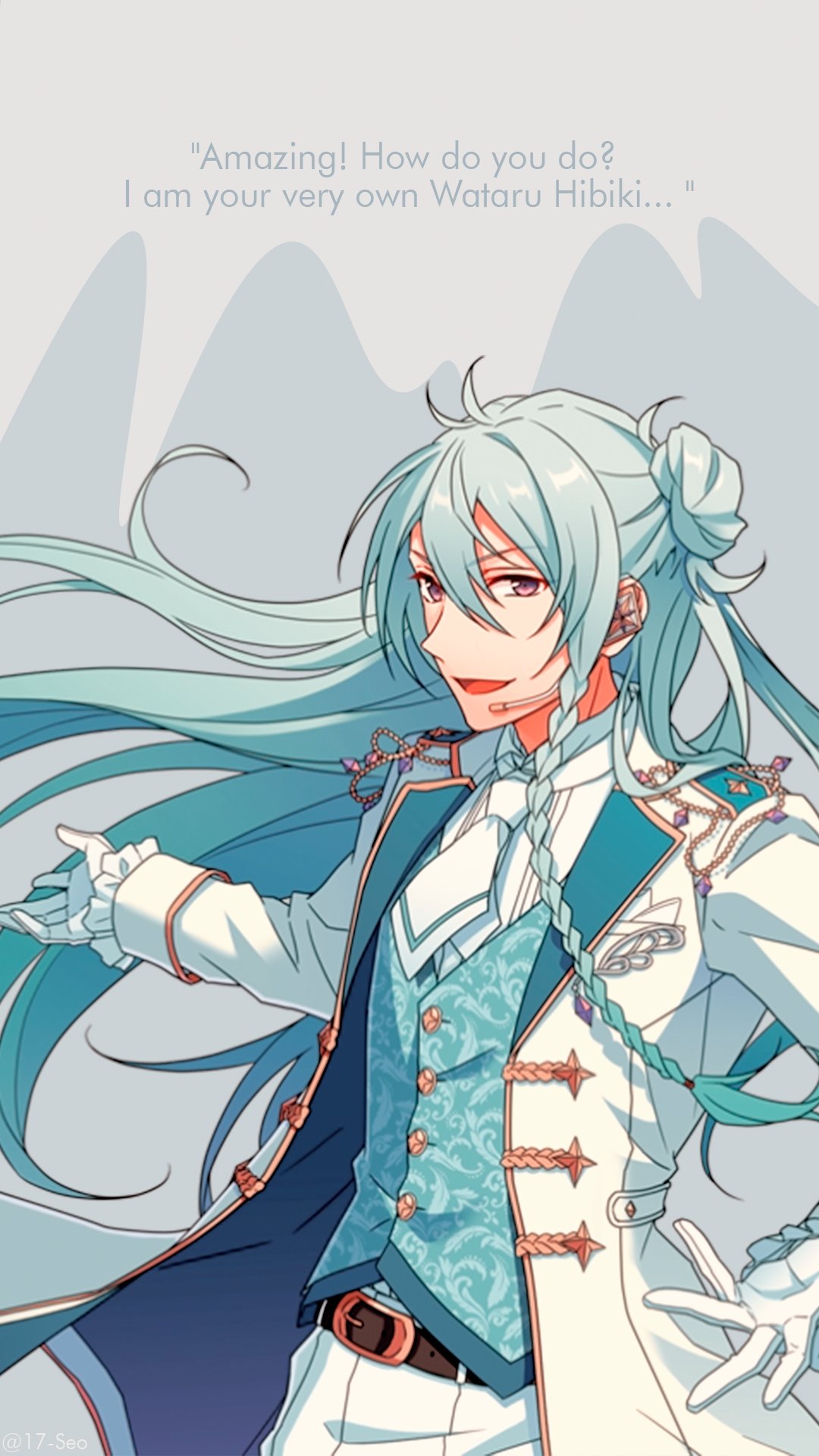 Seo 狼 Wataru Hibiki [Ensemble Stars] no resourse used is mine