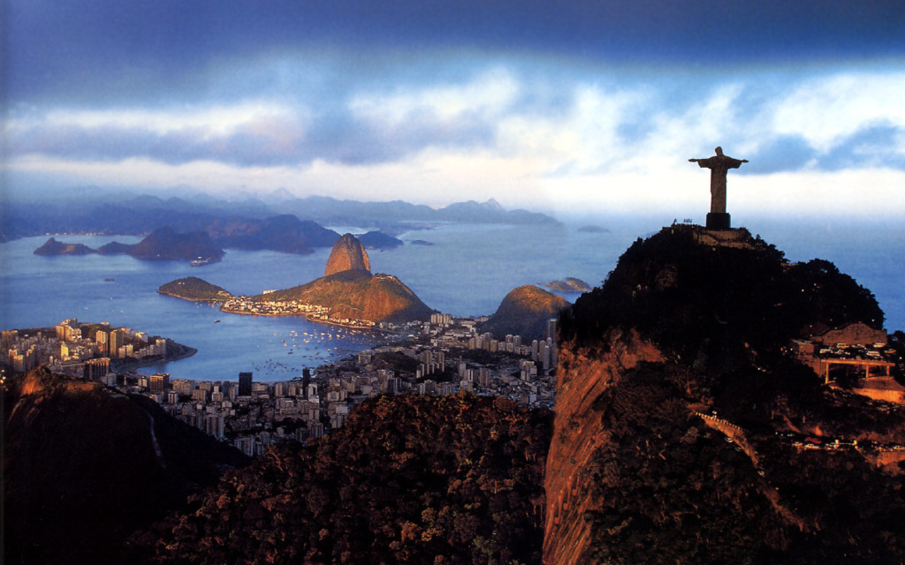 Wallpaper Obinawa: Statue Of Jesus De Janeiro