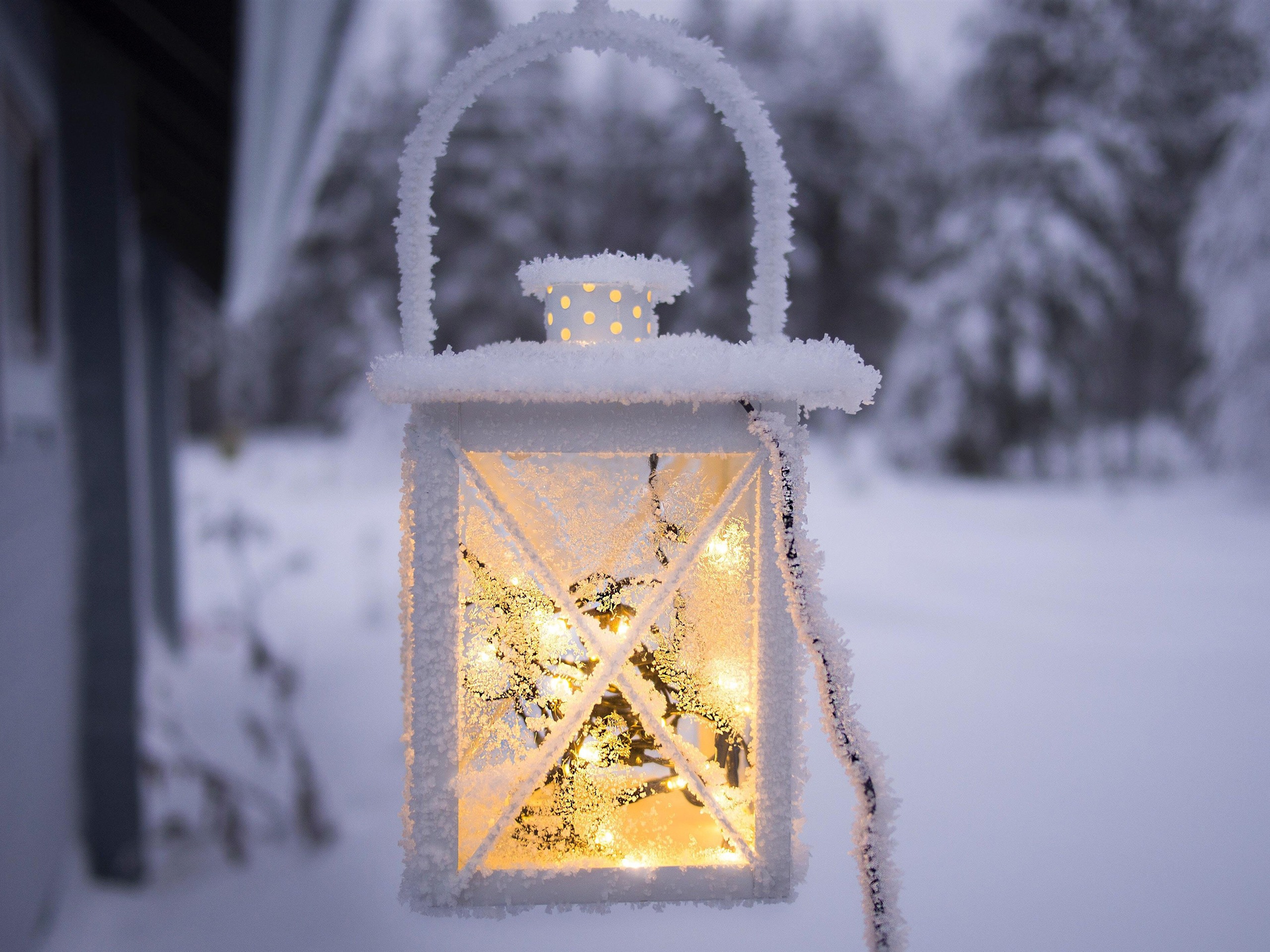 Cool winter cozy lighting 2017 4K HD