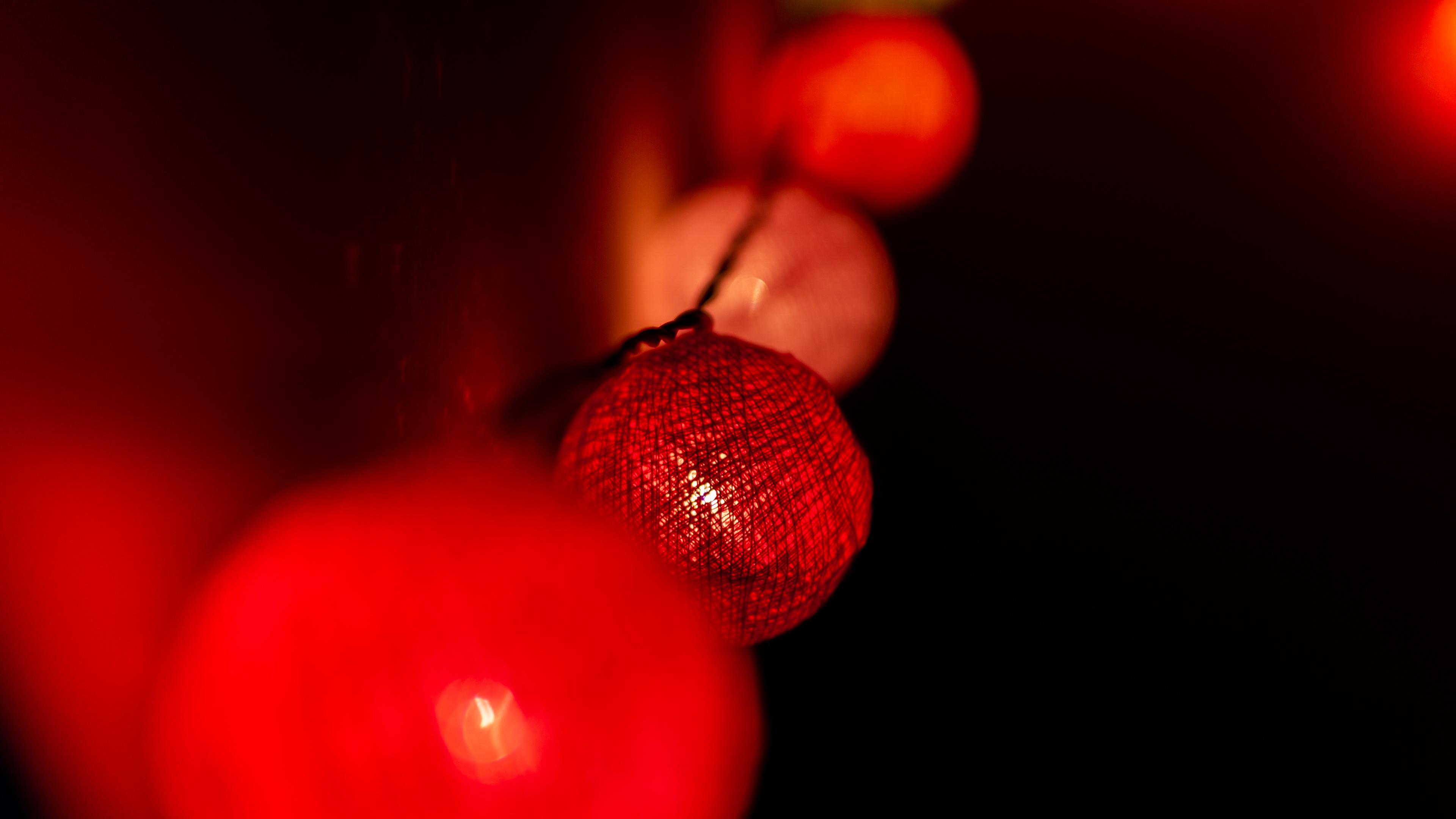 Warm Lights of the Winter 4K wallpaper