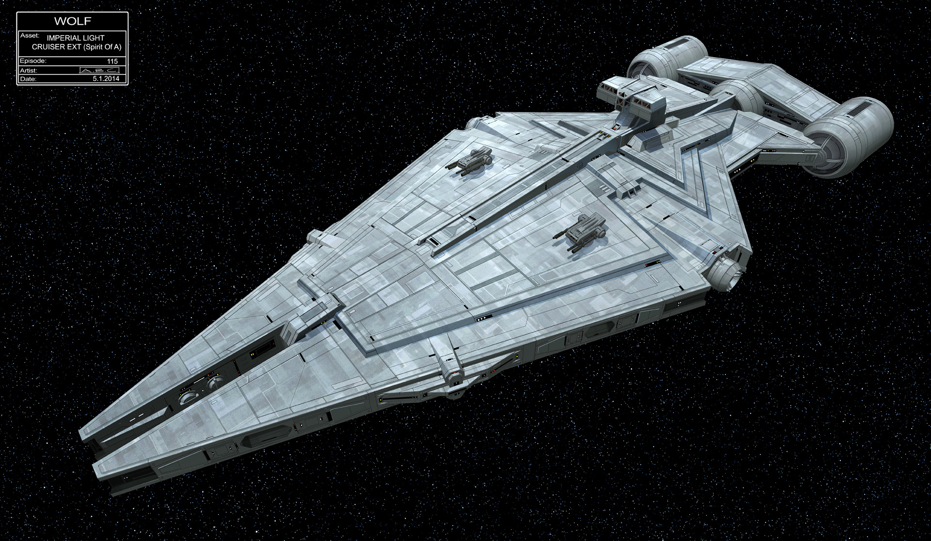 Imperial Light Cruiser Gallery. Star Wars Rebels