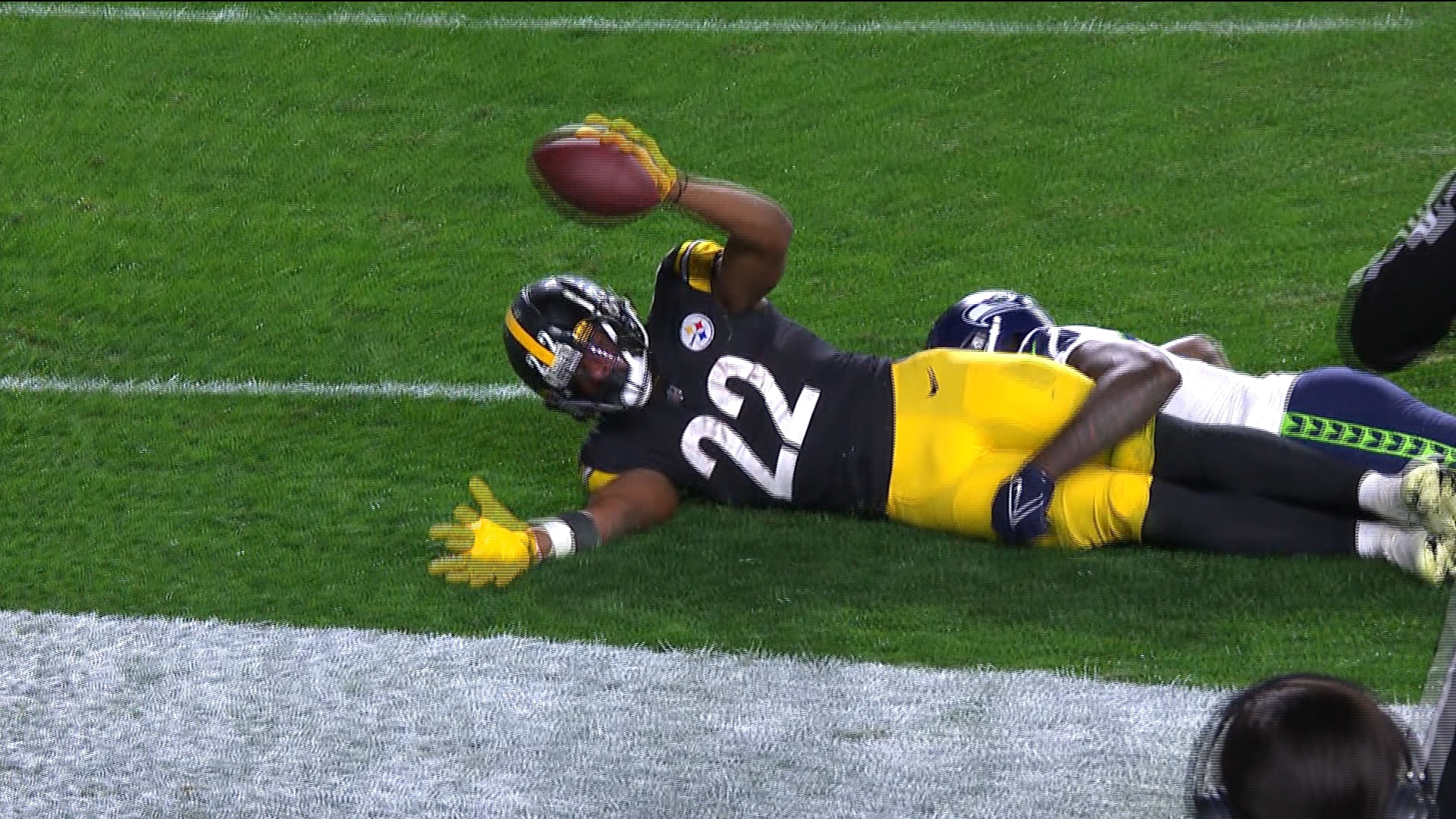 Ben Roethlisberger connects with Najee Harris for Steelers TD vs. Seahawks
