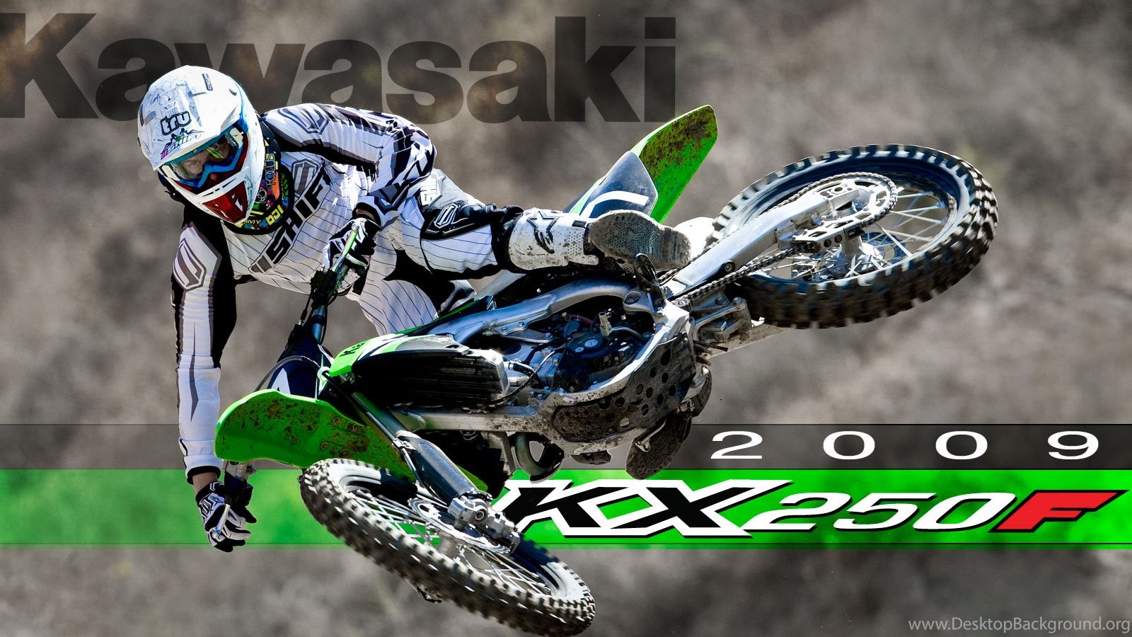 The Gallery For > Kawasaki Dirt Bike Monster Energy Wallpaper Desktop Background