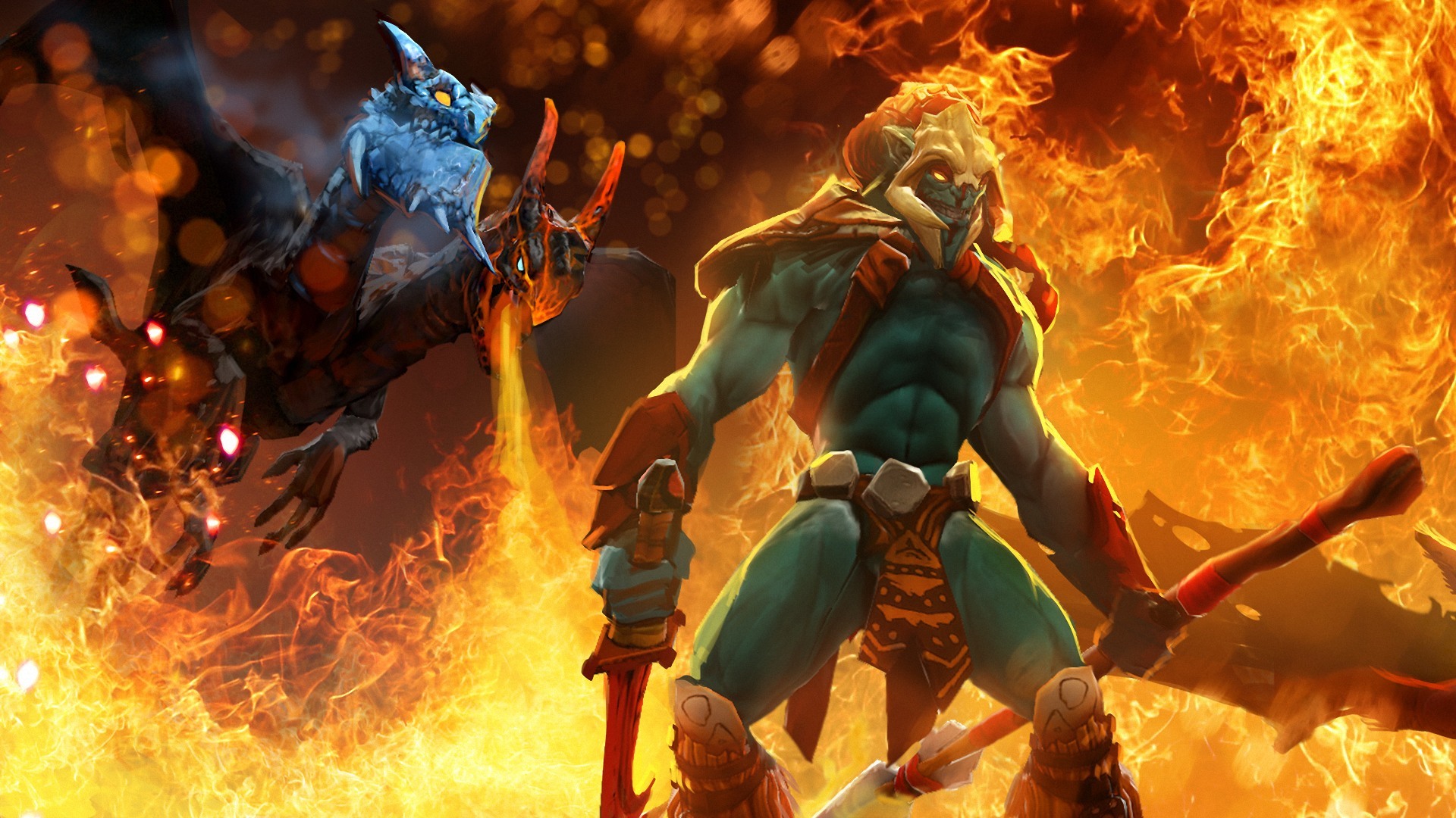 Dota 2 Jakiro wallpaper. Dota 2 Jakiro