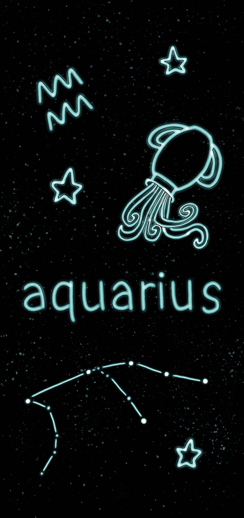 Aquarius Zodiac Sign Wallpaper iPhone. Zodiac signs aquarius, Aquarius, Zodiac signs