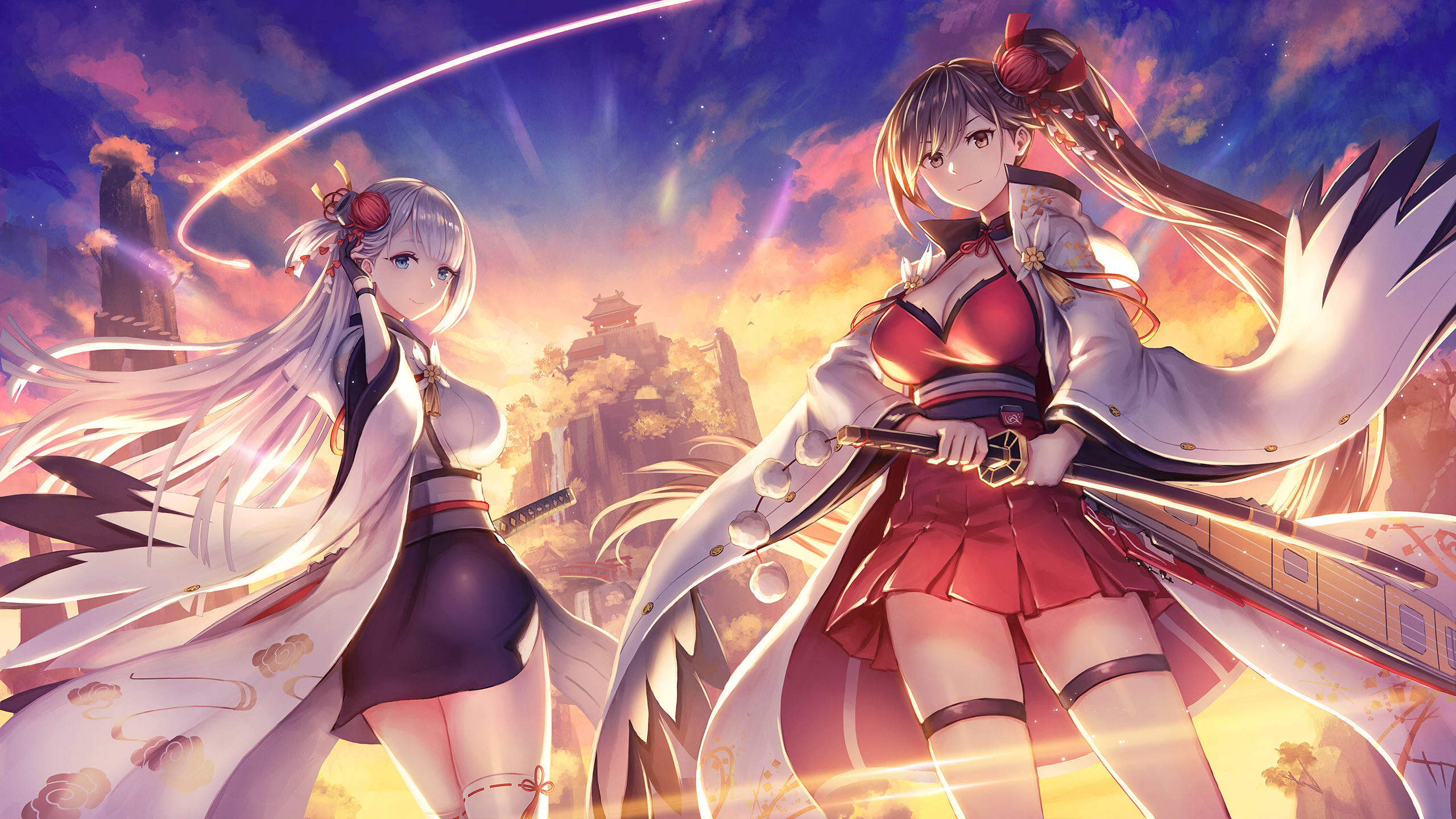 Zuikaku, Shoukaku (Azur Lane) HD Wallpaper