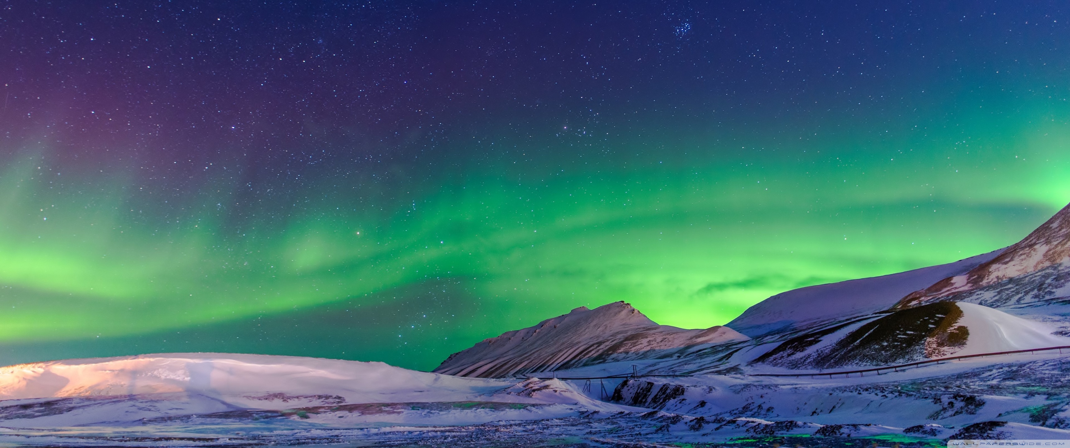 Aurora Borealis Winter Ultra HD Desktop Background Wallpaper for 4K UHD TV, Widescreen & UltraWide Desktop & Laptop, Tablet