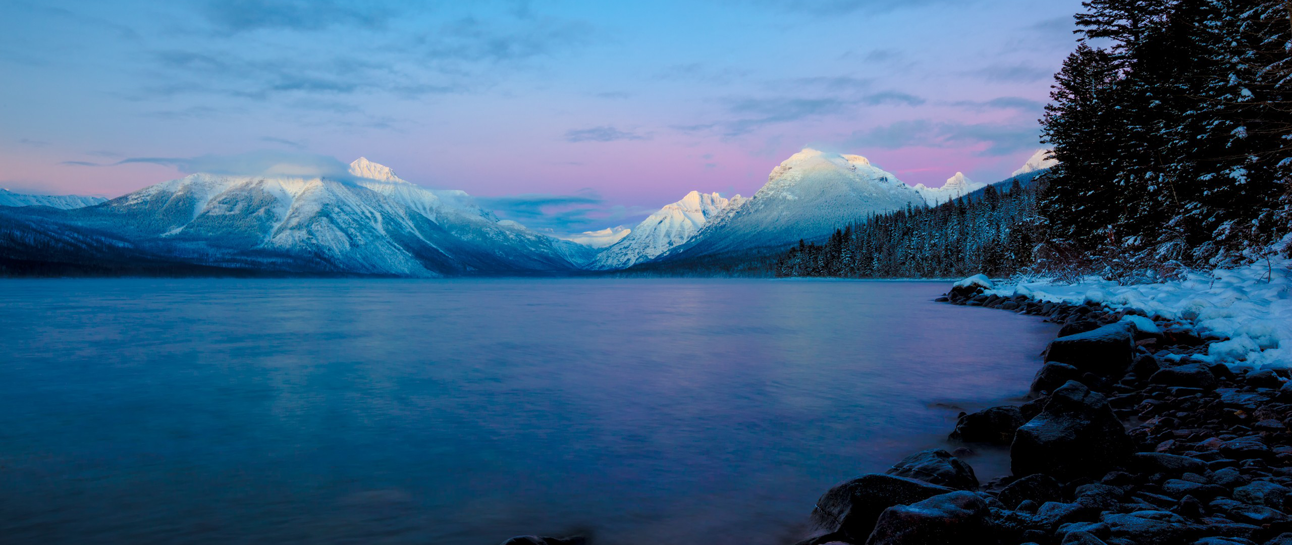 ultrawide, photography, nature, winter, mountains, landscapex1080 Wallpaper