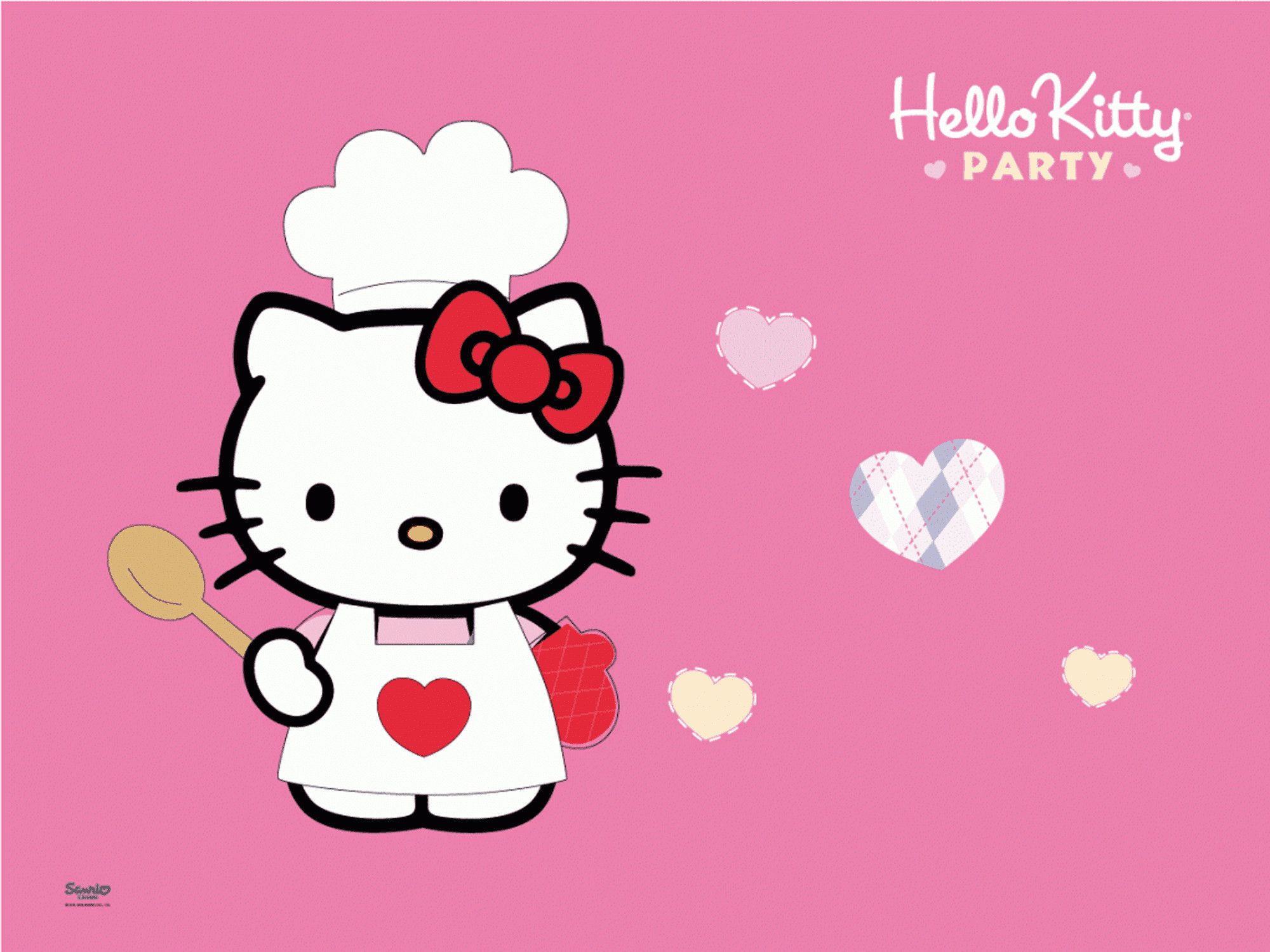 Hello Kitty (Series) Wallpaper: Chef of Love - Minitokyo