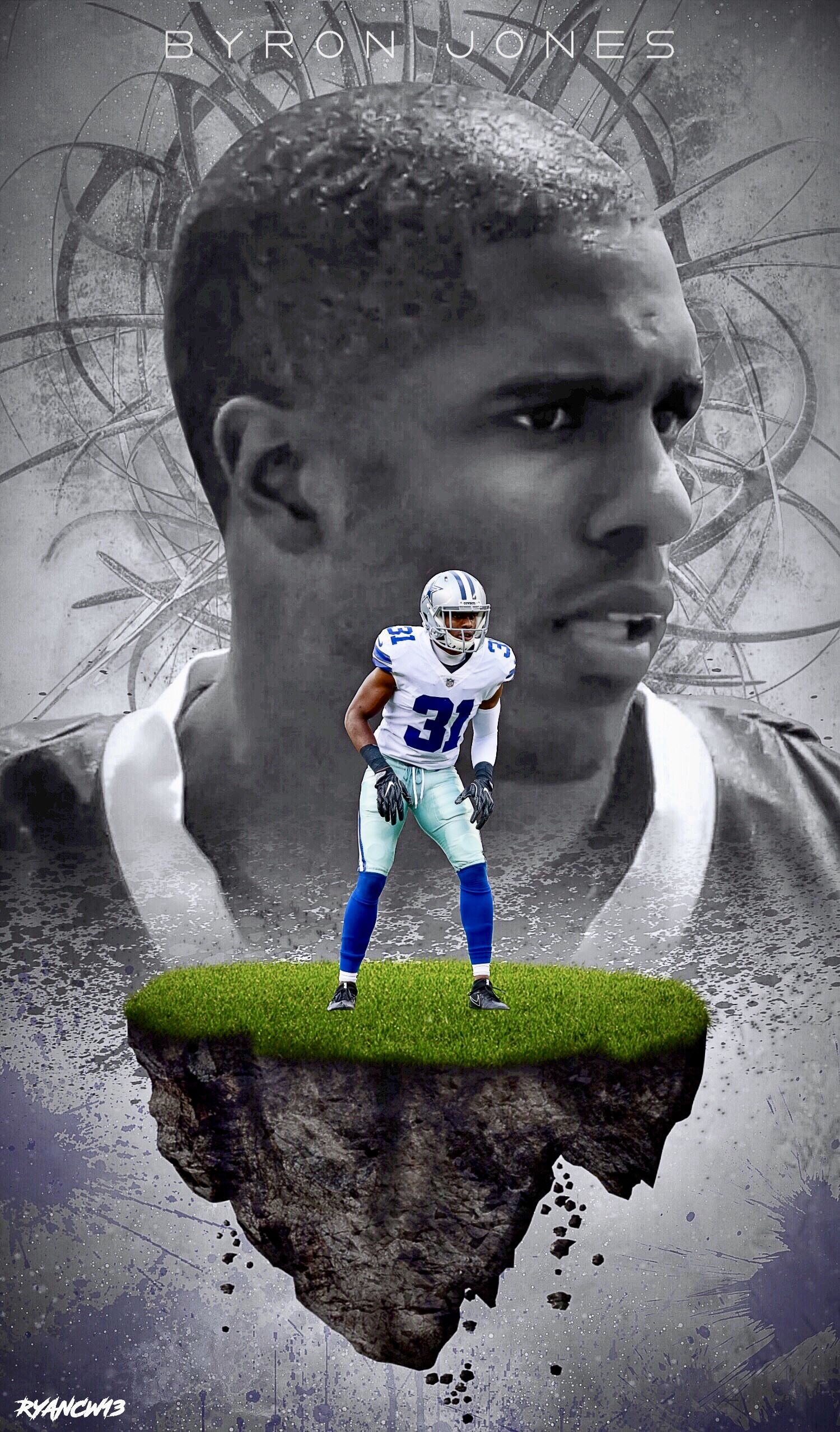 Byron Jones laptop background. Created by a fellow tankmate Bengals fan  