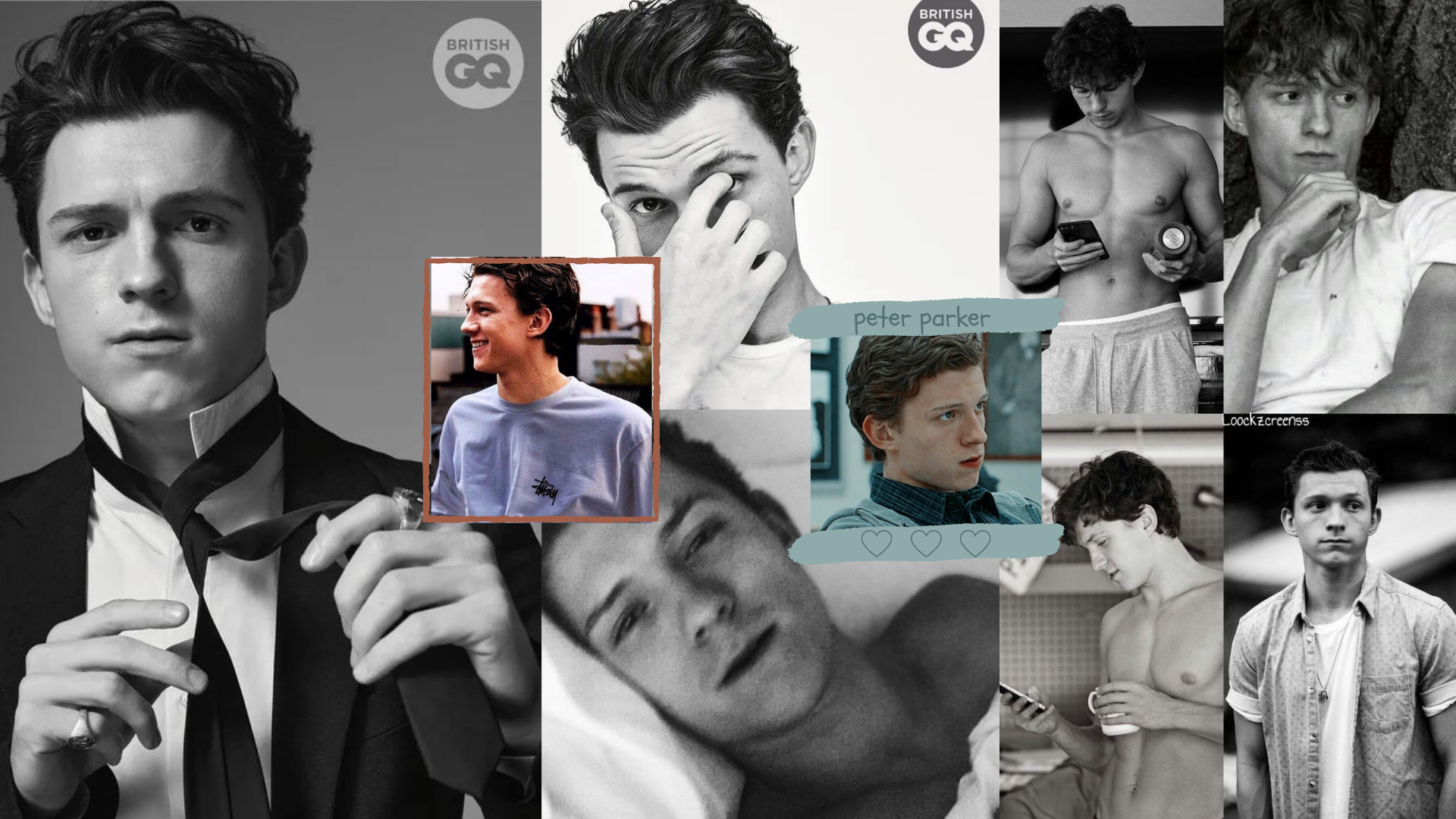 B&W Tom Holland ♥ 4K of Wallpaper for Andriod