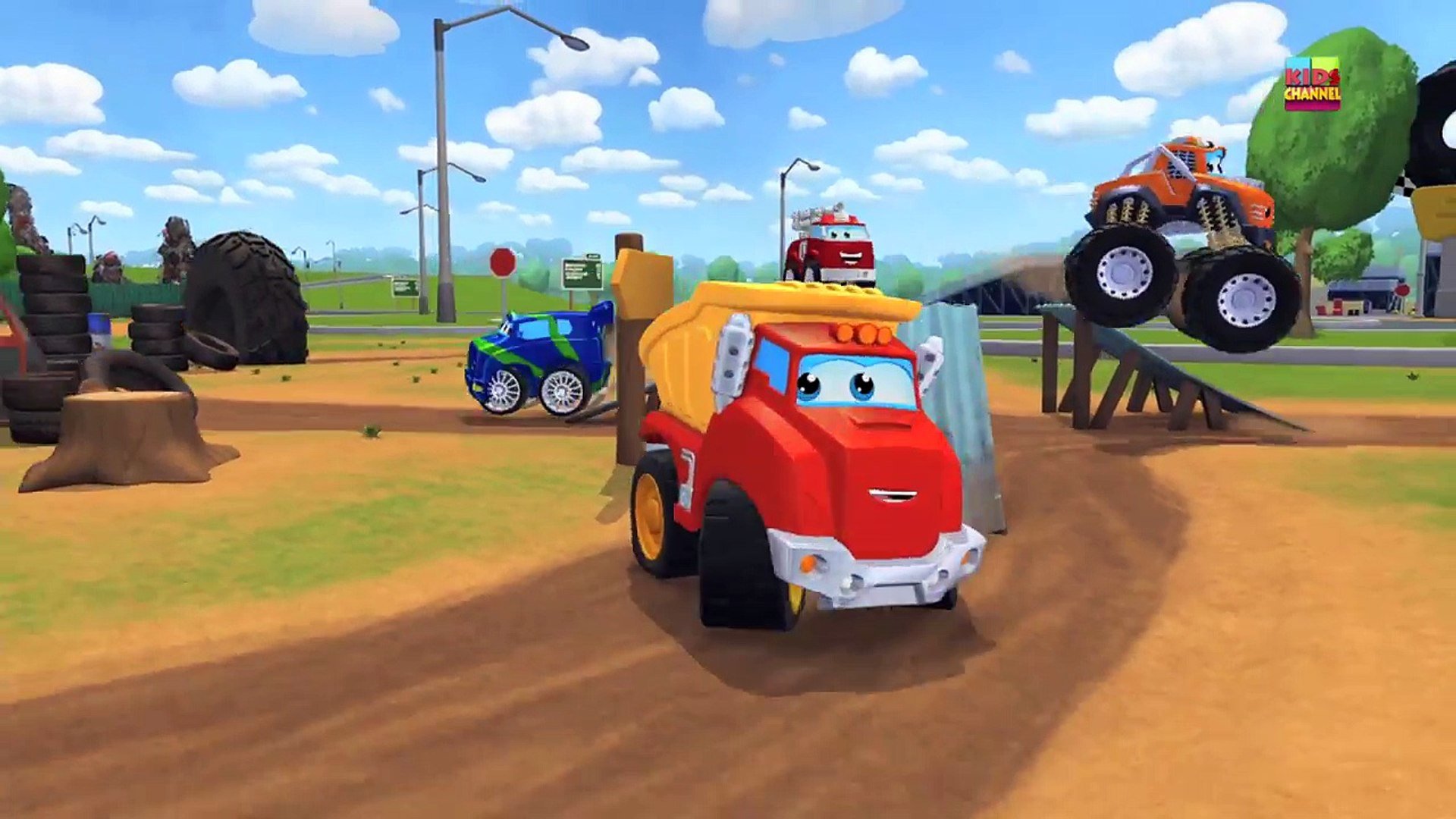 Chuck And Friends. The Checkup. Kids Videos. Truck Videos For Kids. Toy Trucks