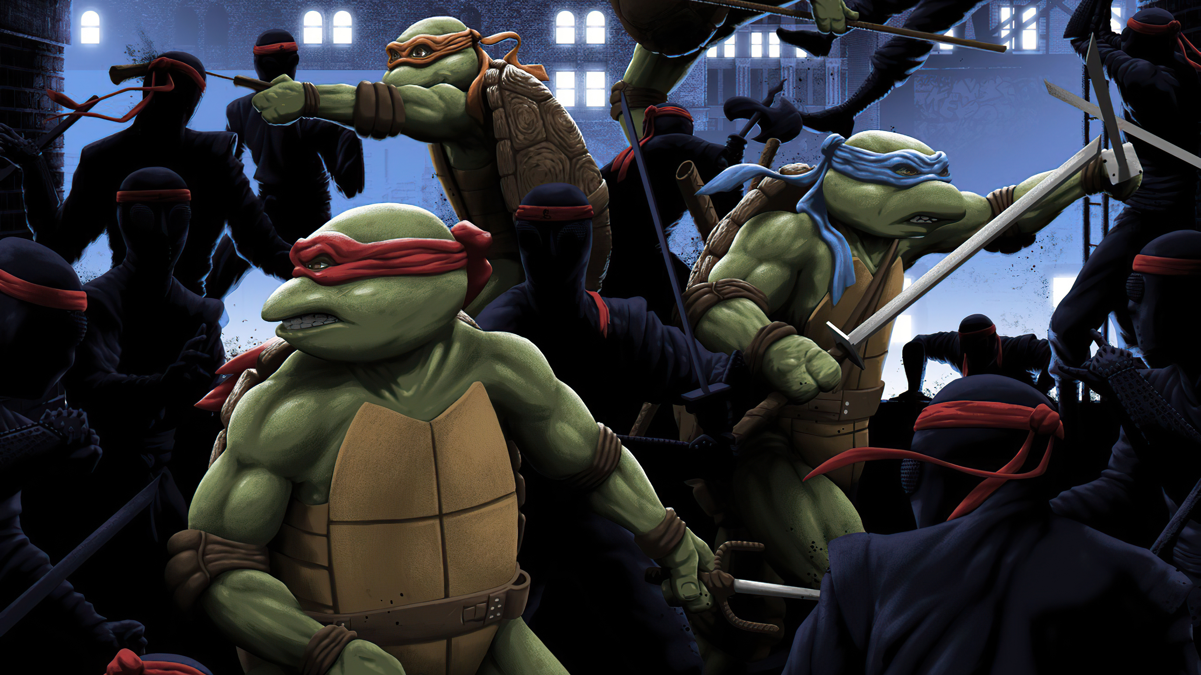Comics Teenage Mutant Ninja Turtles 4k Ultra HD Wallpaper