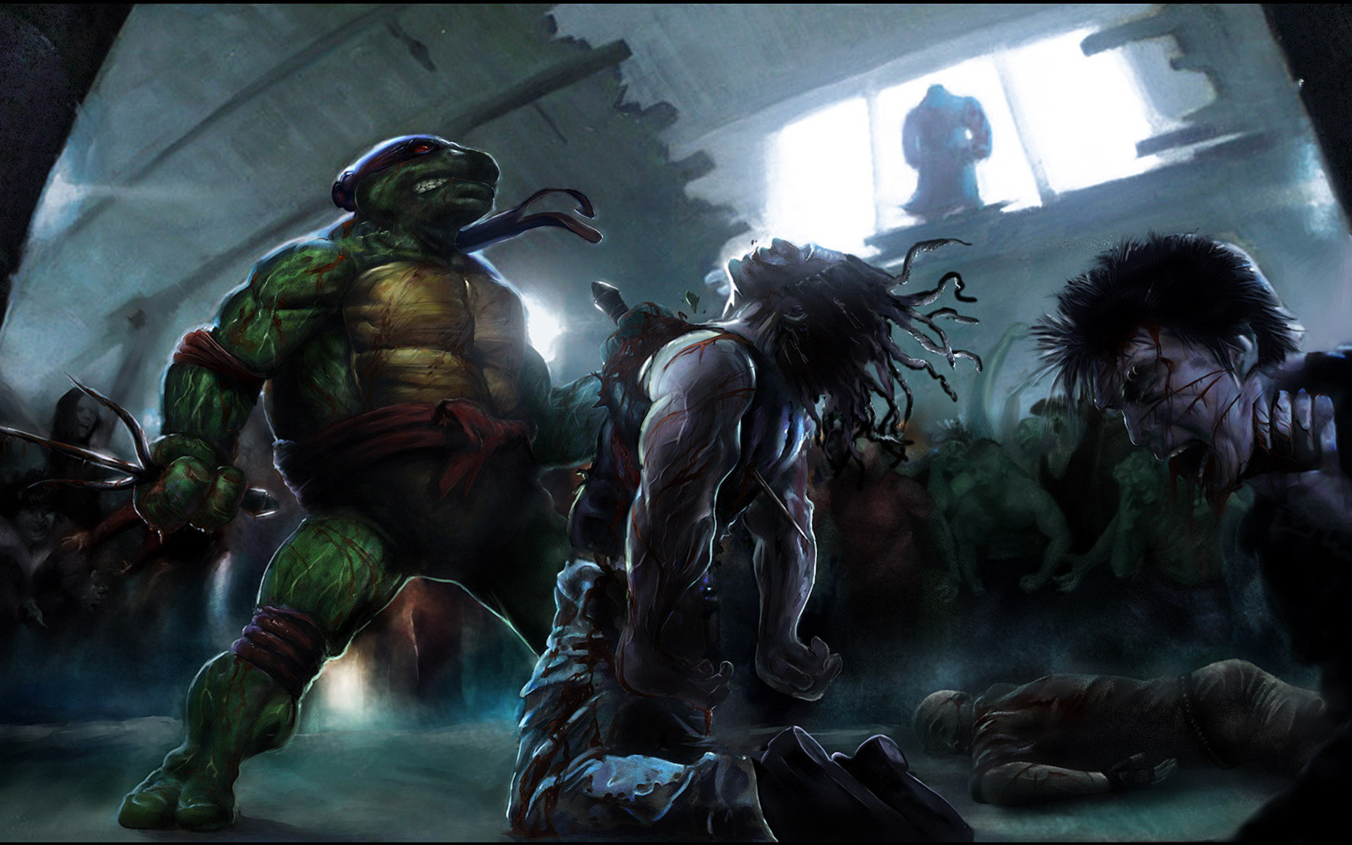 Raphael (TMNT) wallpaper 1920x1200 desktop background
