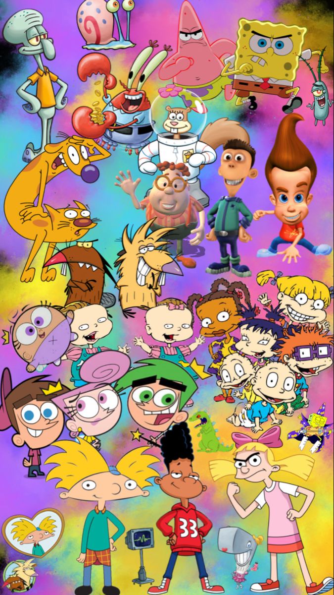 Desenhos. Character wallpaper, 90s cartoons, Nickelodeon