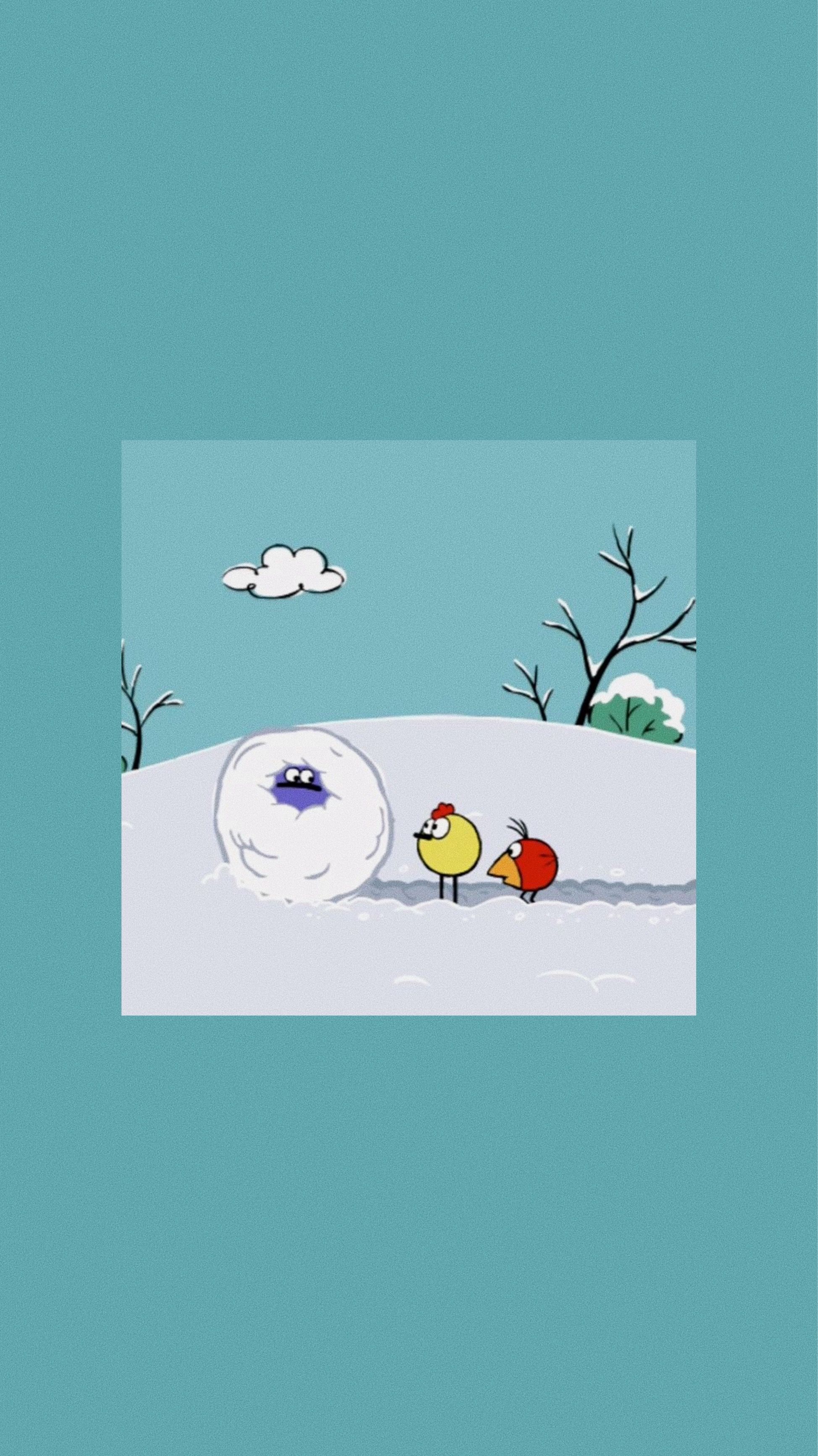 Cartoon Aesthetic Winter Wallpapers - Wallpaper Cave