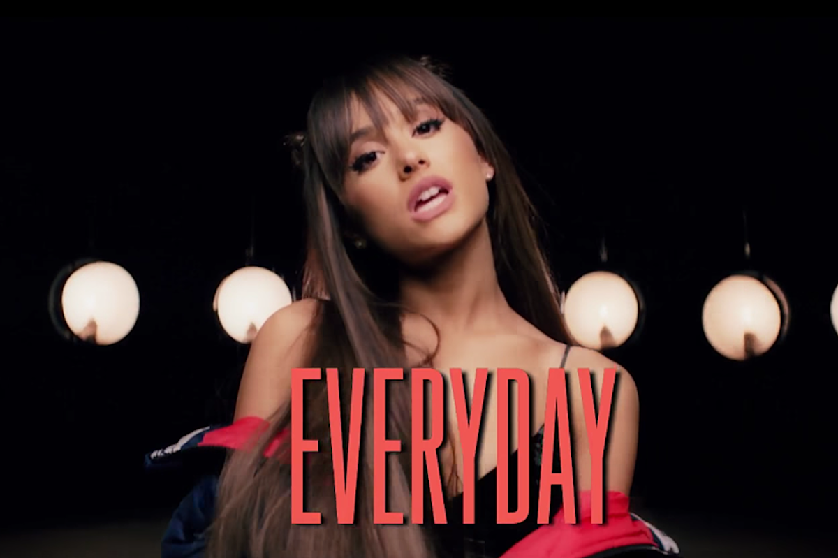 Ariana Grande Remains Aggressively Adorable in 'Everyday' Lyric Video