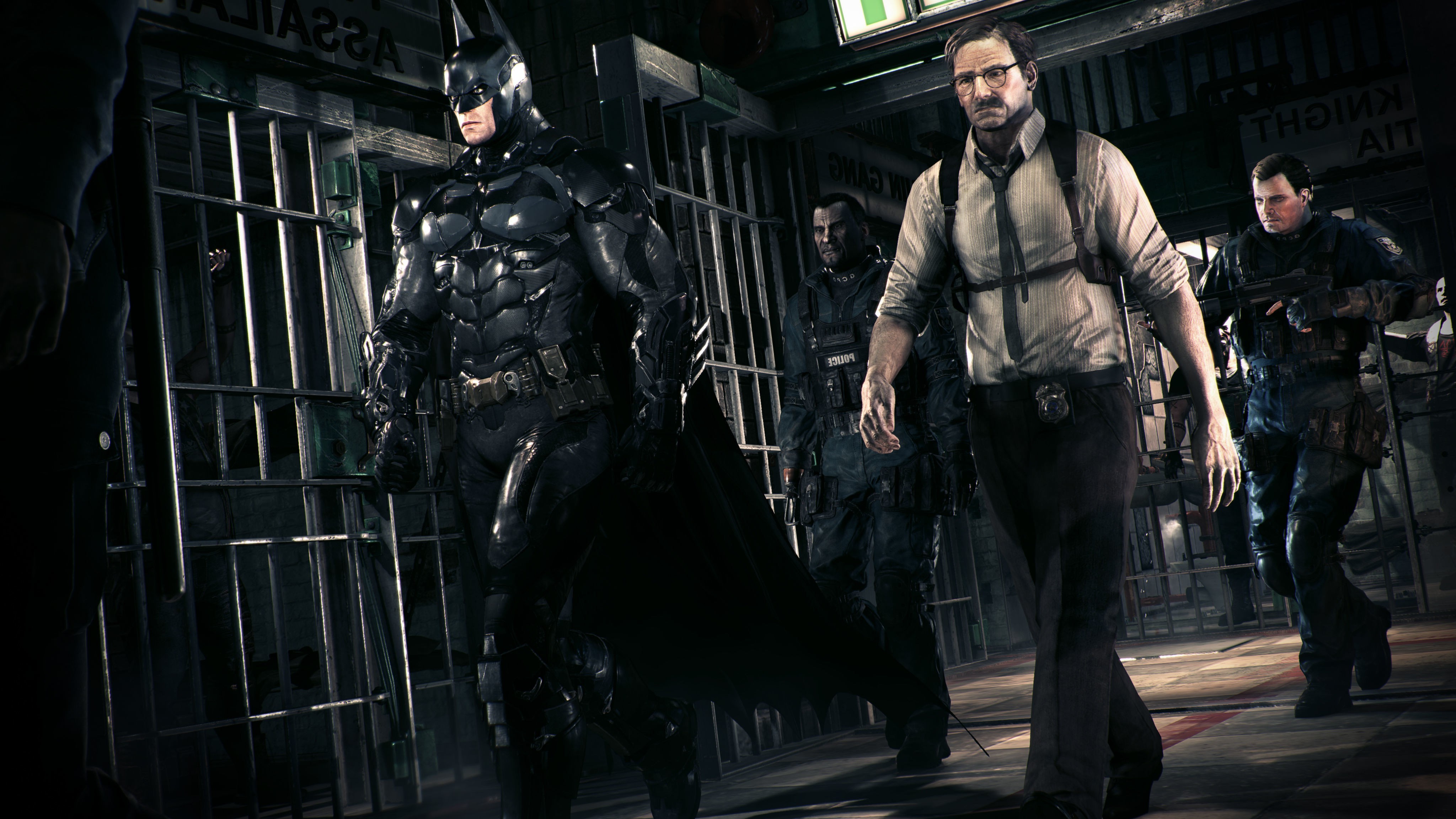 Batman, Batman: Arkham Knight, Gotham City, Jim Gordon Wallpaper HD / Desktop and Mobile Background