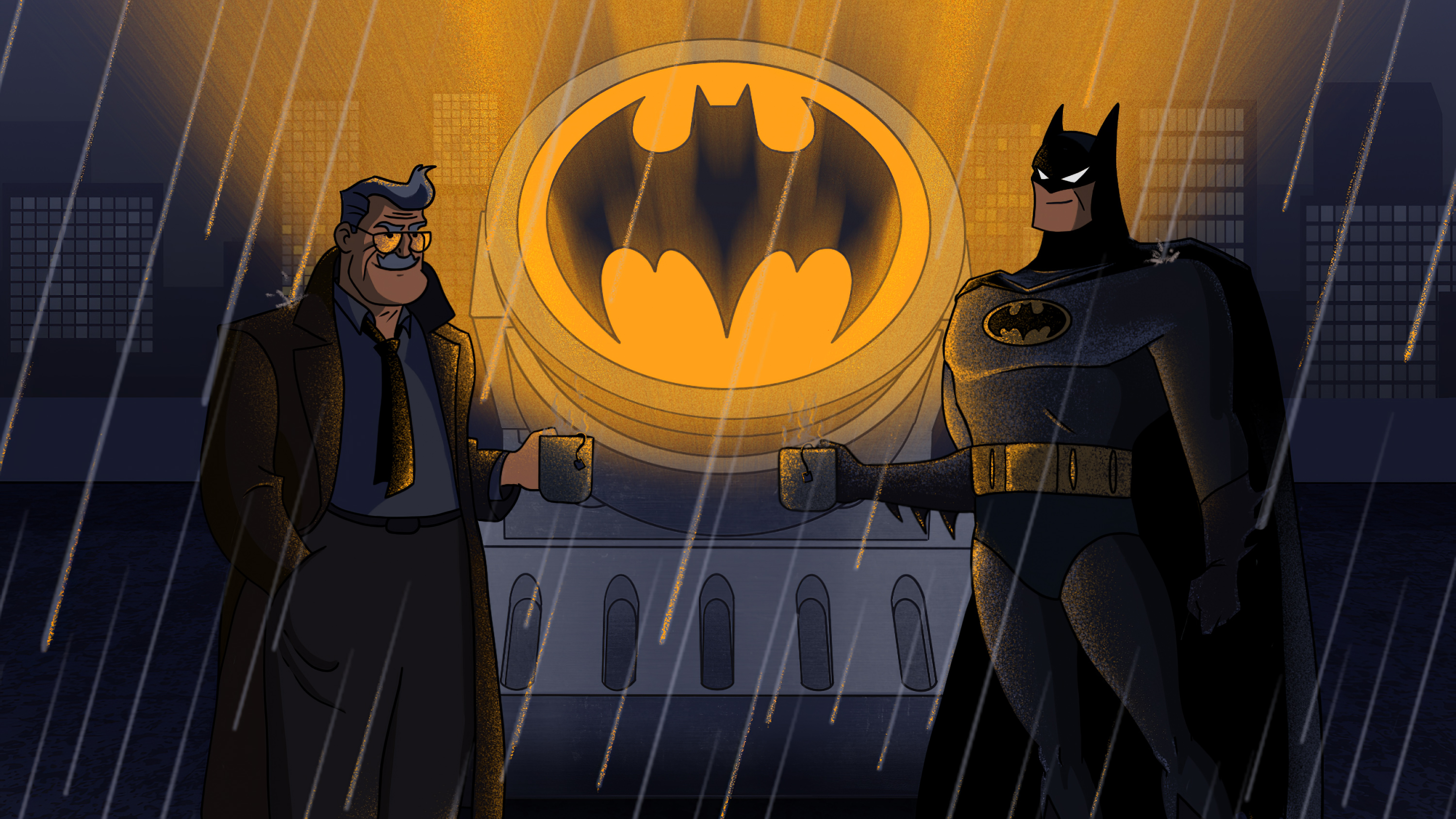 Batman And Jim Gordon, HD Superheroes, 4k Wallpaper, Image, Background, Photo and Picture