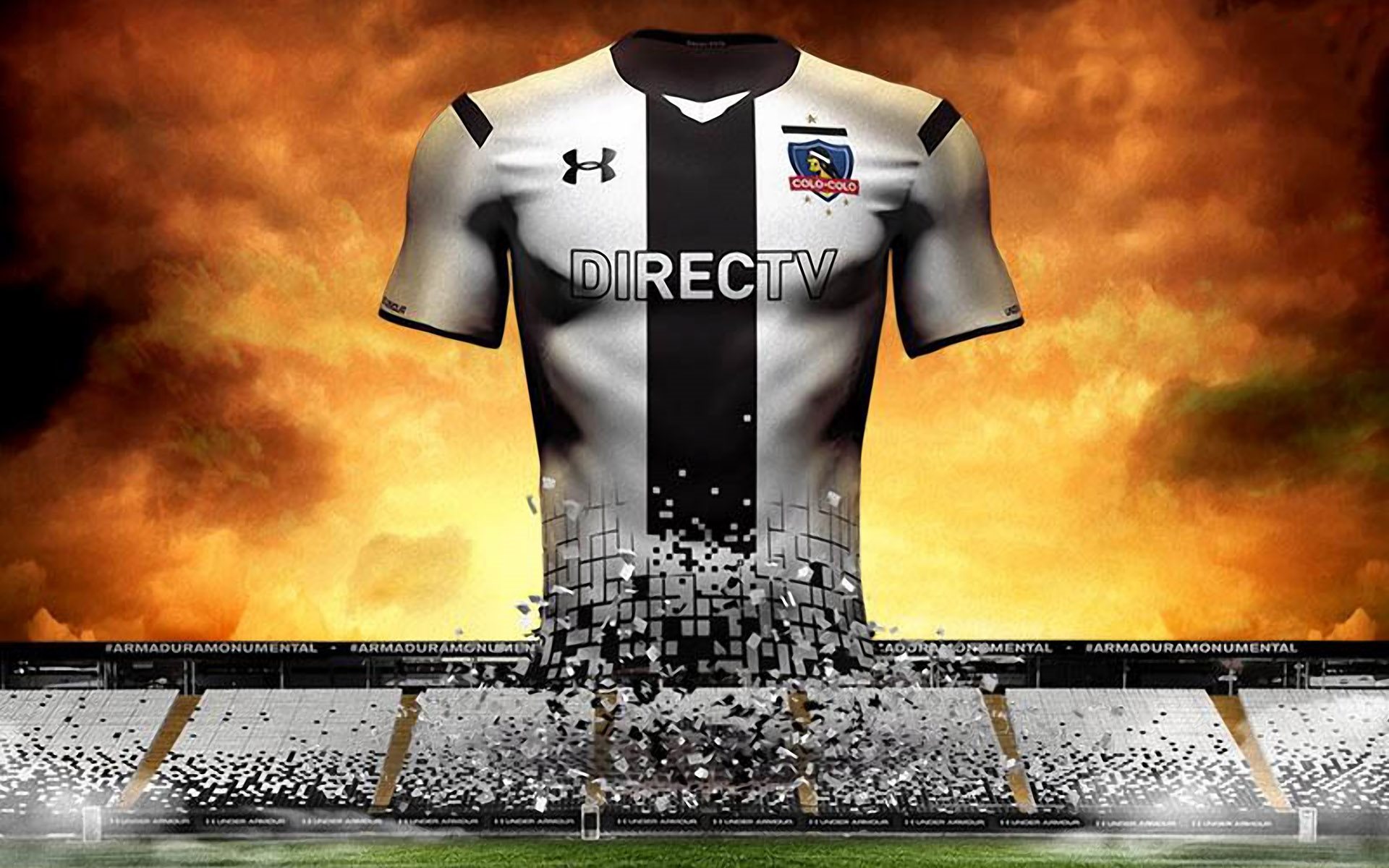 Download wallpaper under, armour home, colo colo, jersey, sports for desktop with resolution 1920x1200. High Quality HD picture wallpaper
