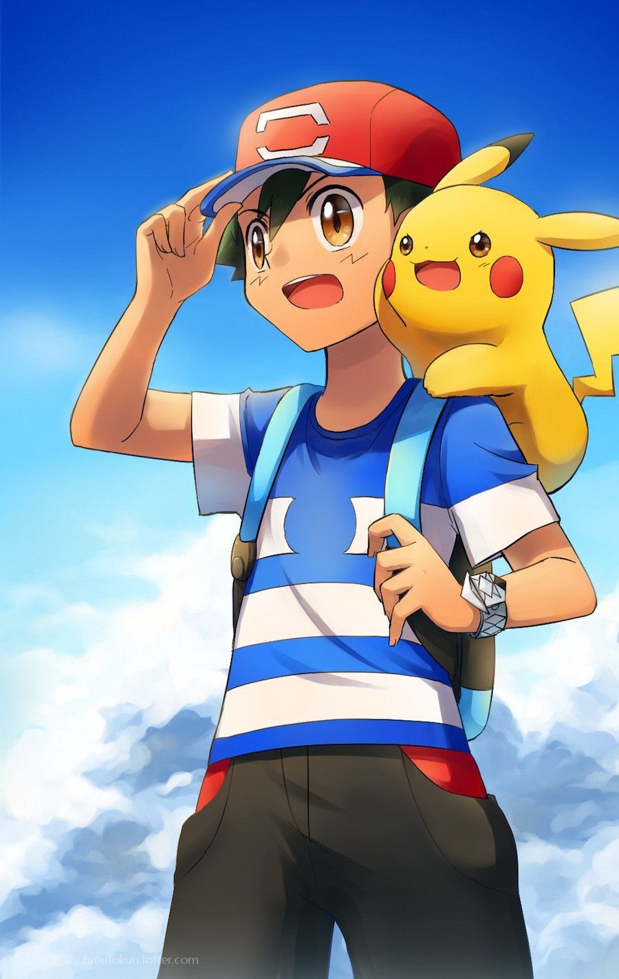 Ash and Pikachu Wallpaper Free Ash and Pikachu Background