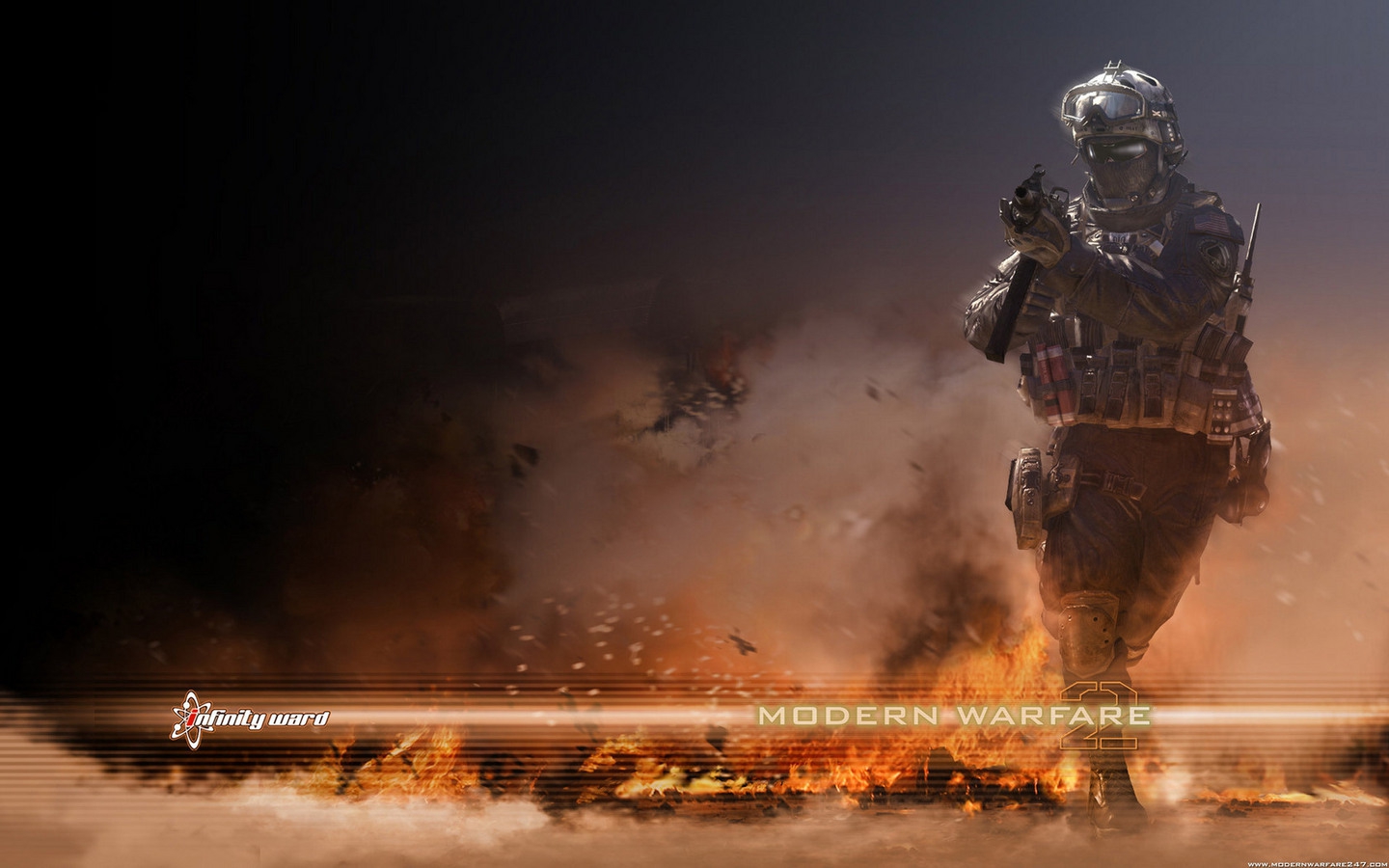 call of duty modern warfare 2 1440x900 wallpaper