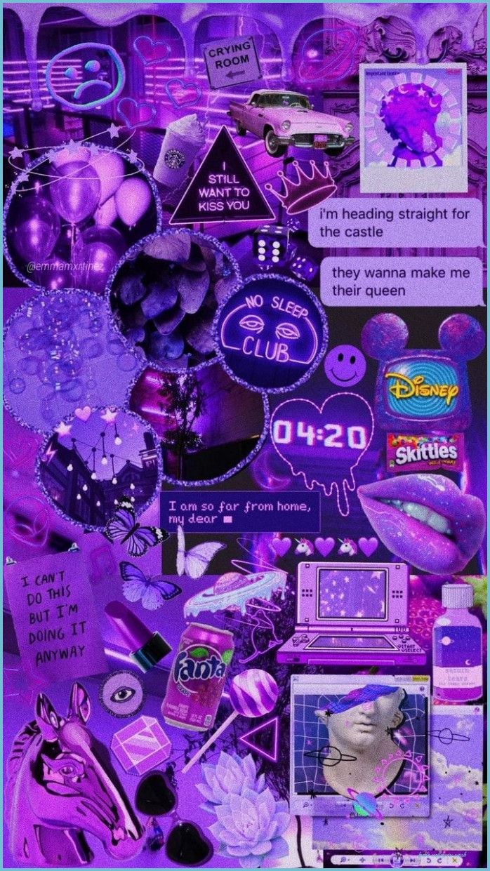 Aesthetic Purple Baddie Wallpaper Free Aesthetic Purple Baddie Background