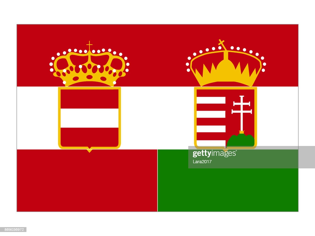 Flag Of Austriahungary Empire High Res Vector Graphic