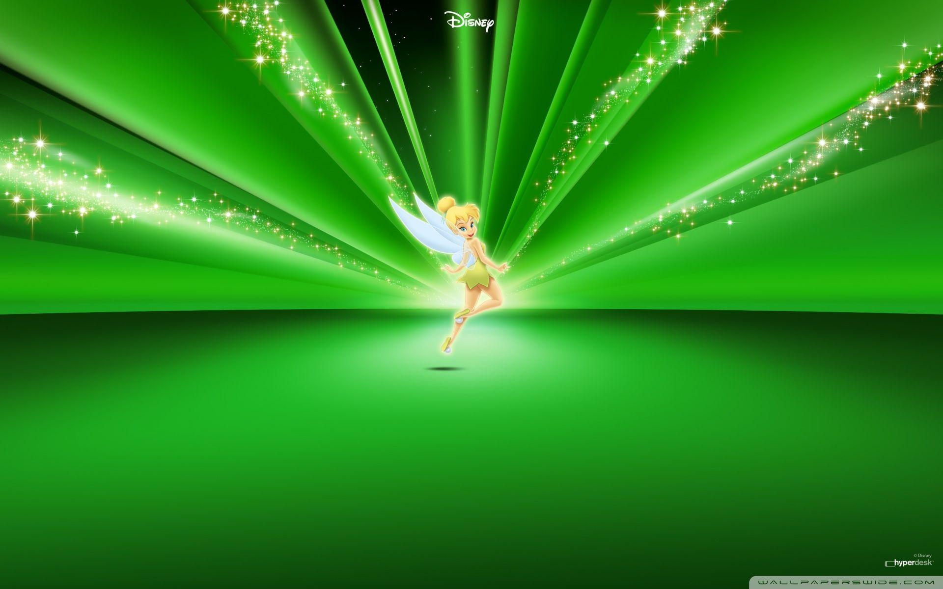 Tinkerbell Disney Green ❤ 4K HD Desktop Wallpaper for 4K Ultra HD