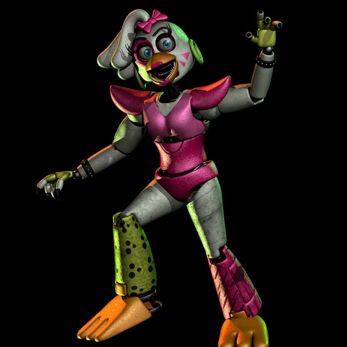 Glamrock chica!. Fnaf characters, Fnaf, Video game characters