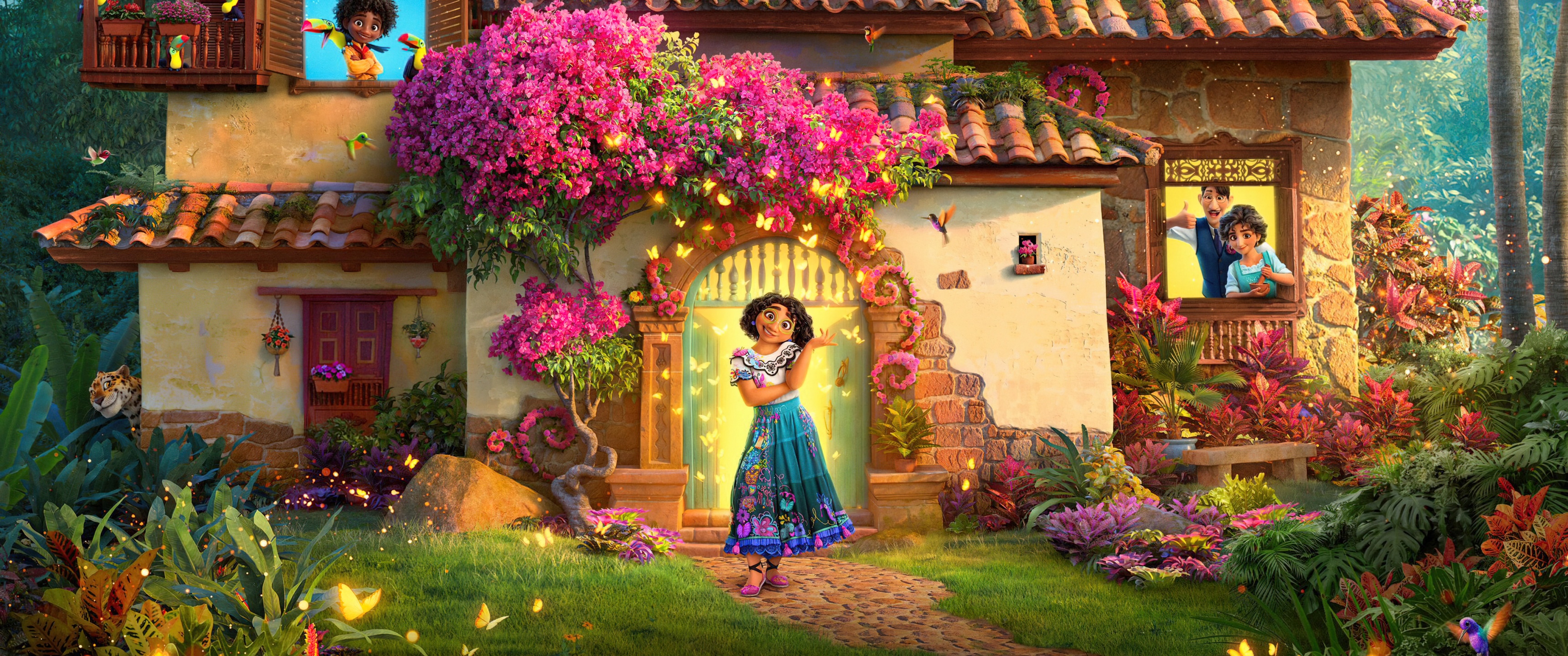 Encanto Wallpaper 4K, 2021 Movies, Disney, Animation, Mirabel Madrigal, Movies